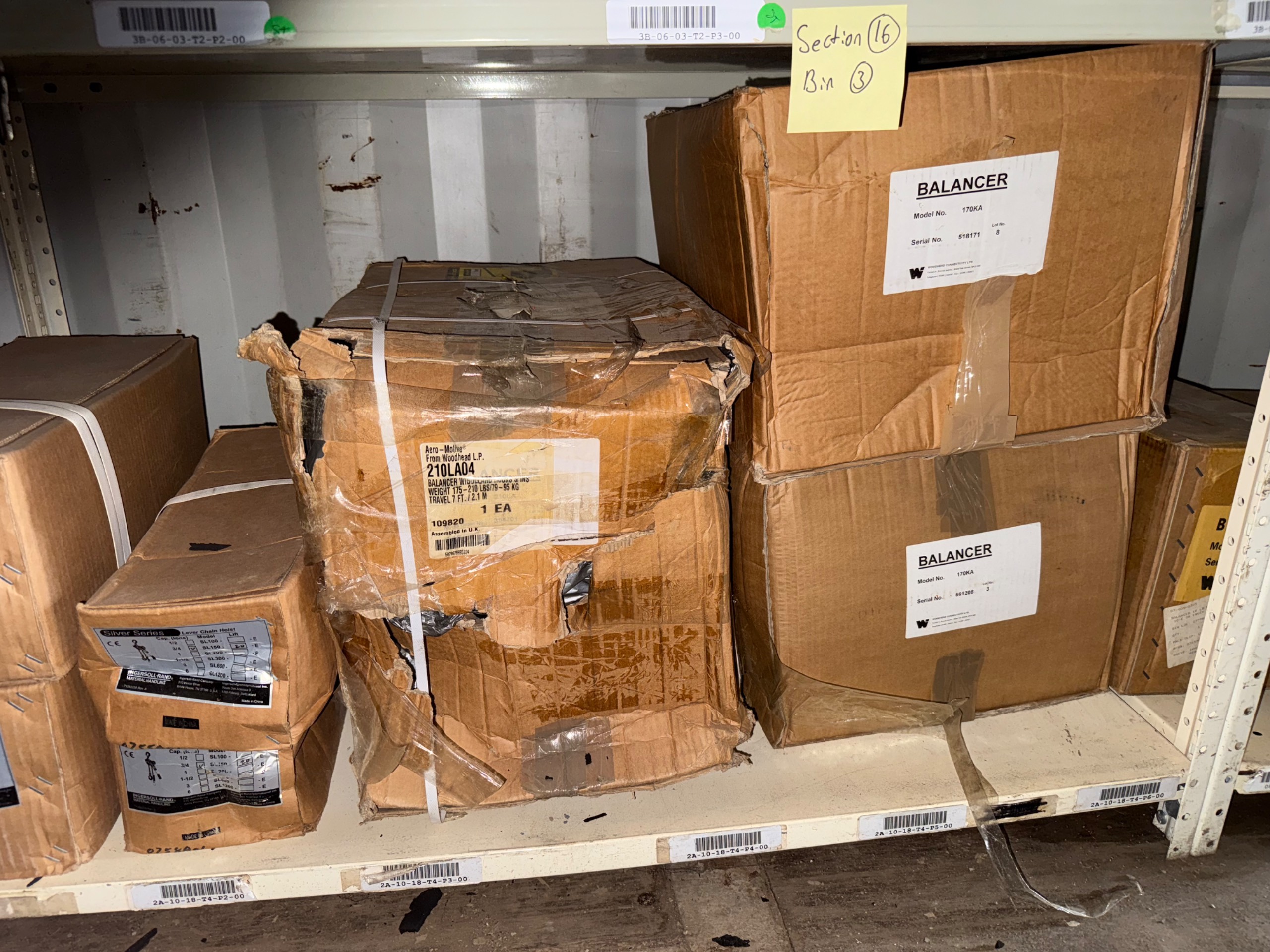 BULK INVENTORY OF INDUSTRIAL PARTS AND TOOLS - undefined