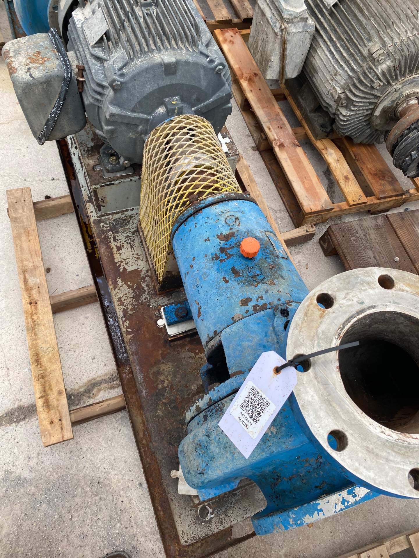 GOULDS 3196 PUMP & 100 HP MOTOR ASSEMBLY - undefined