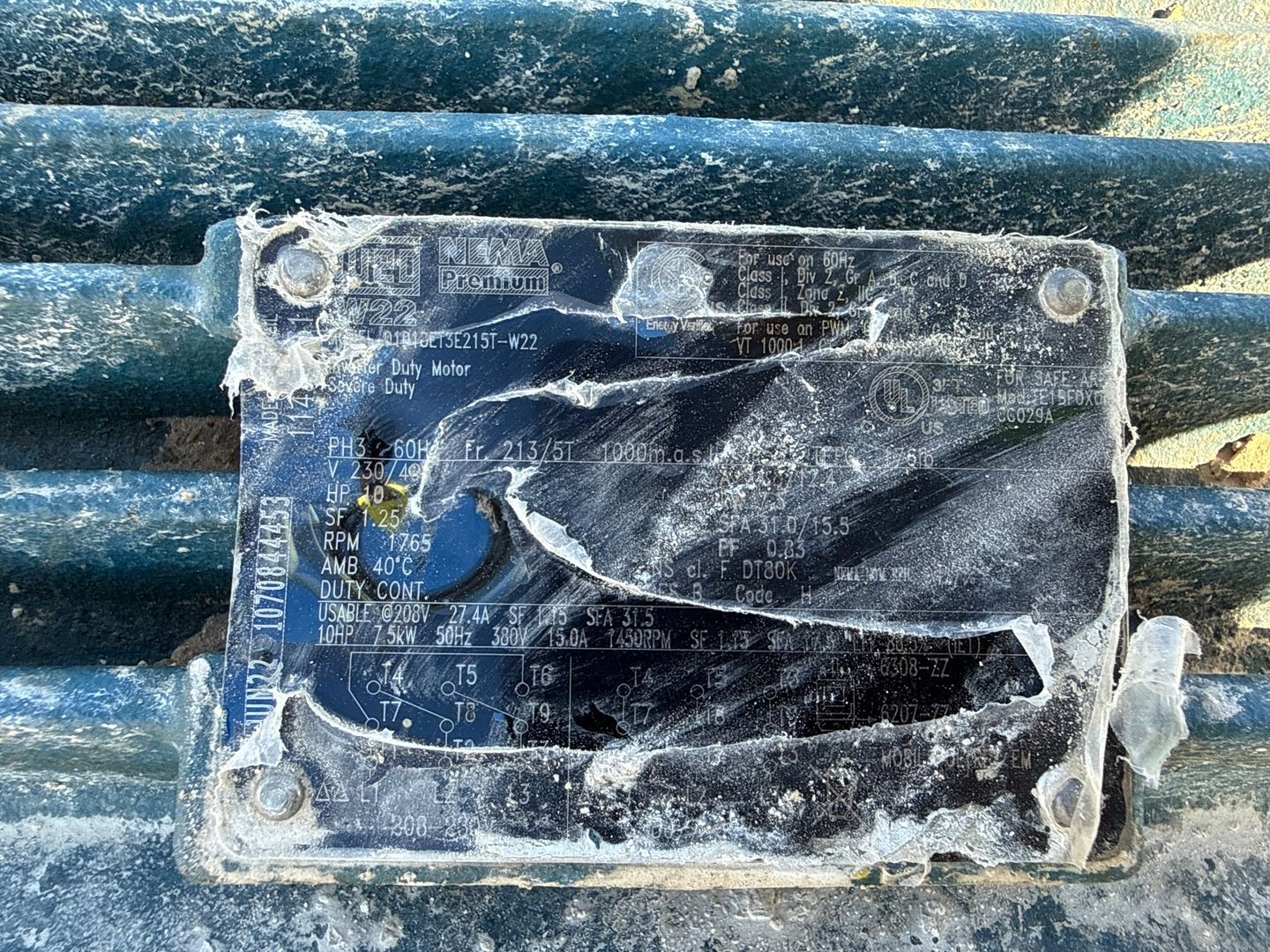 GALIGHER PUMP & 10HP MOTOR ASSEMBLY - undefined