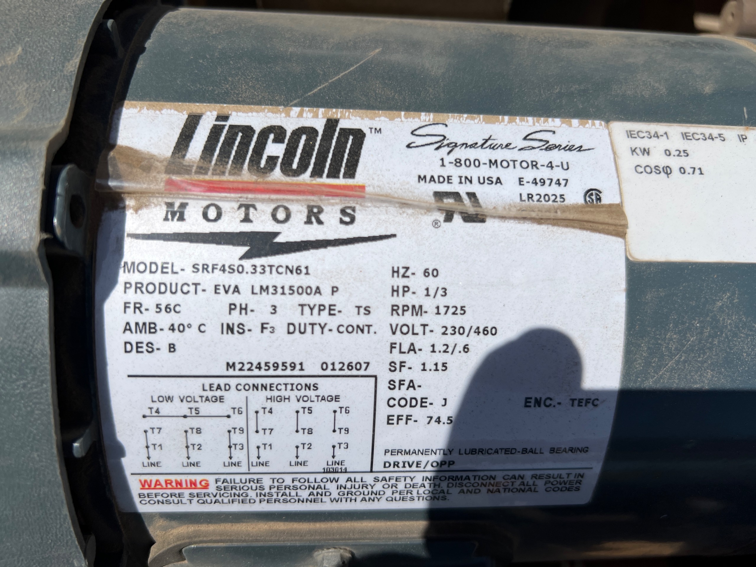QTY 16: ELECTRIC MOTORS - undefined