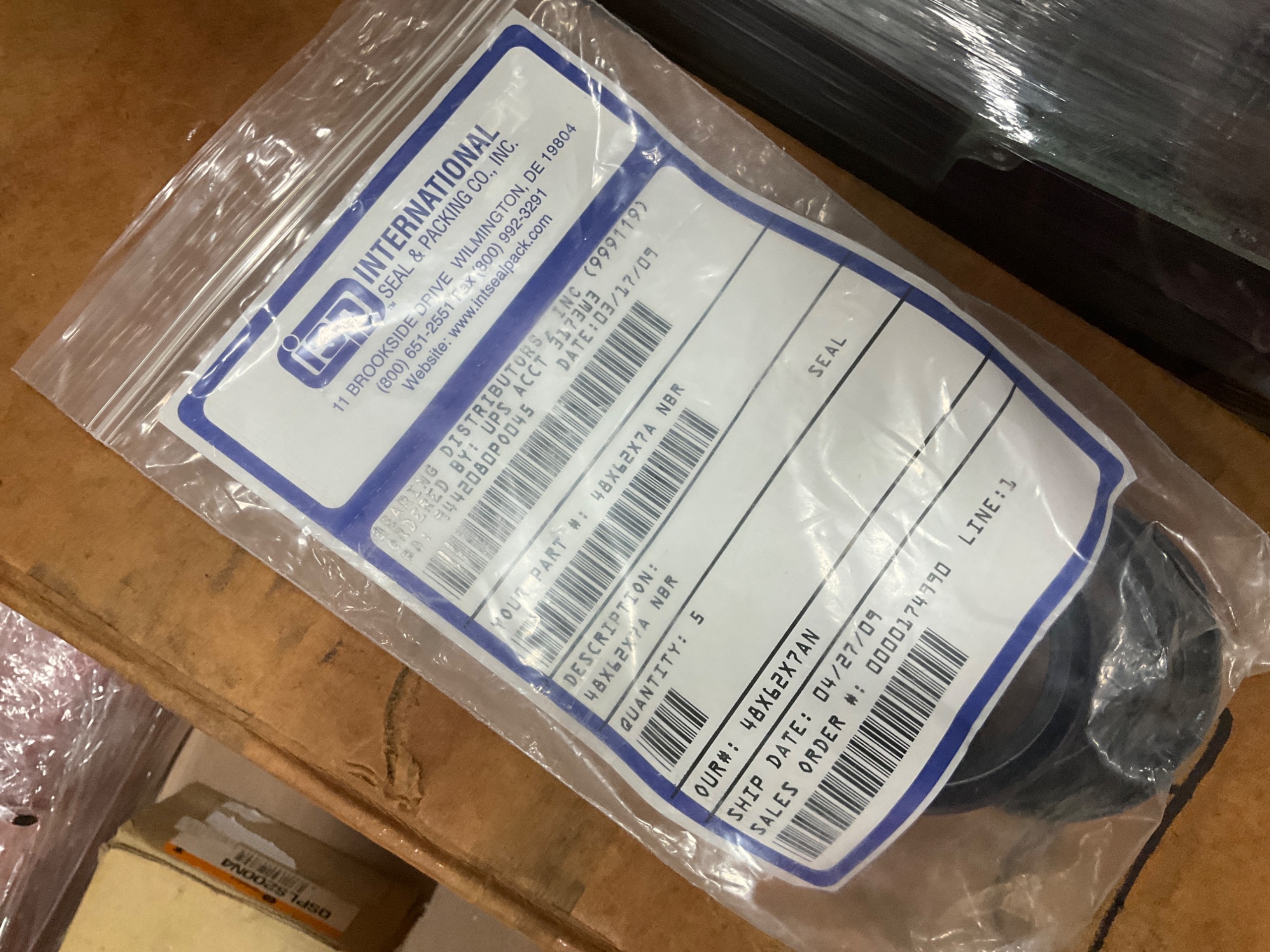 BULK LIST OF BEARINGS - undefined