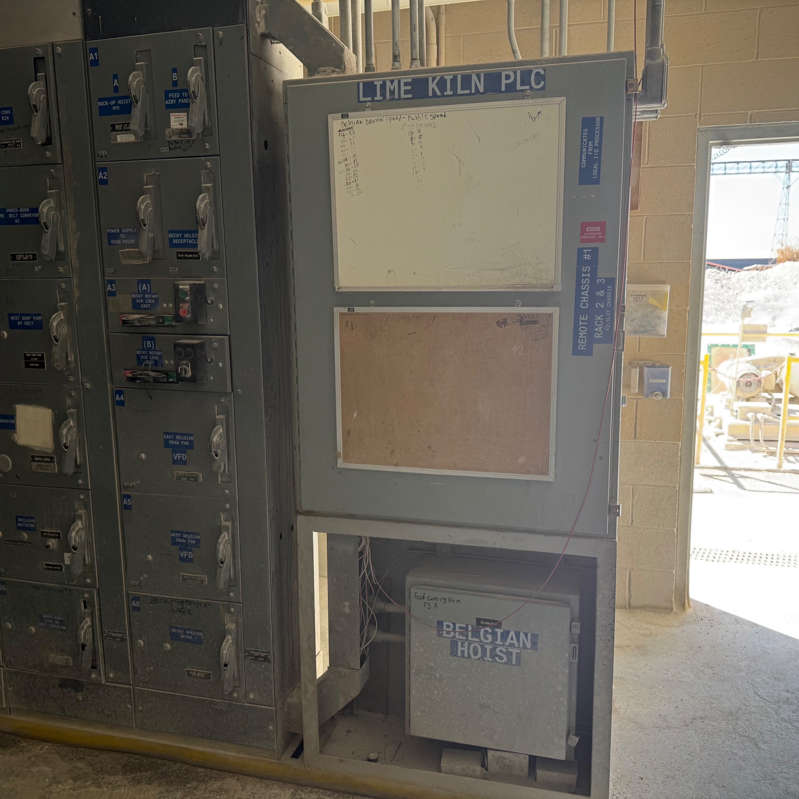 CONTENTS OF ELECTRICAL ROOM - undefined