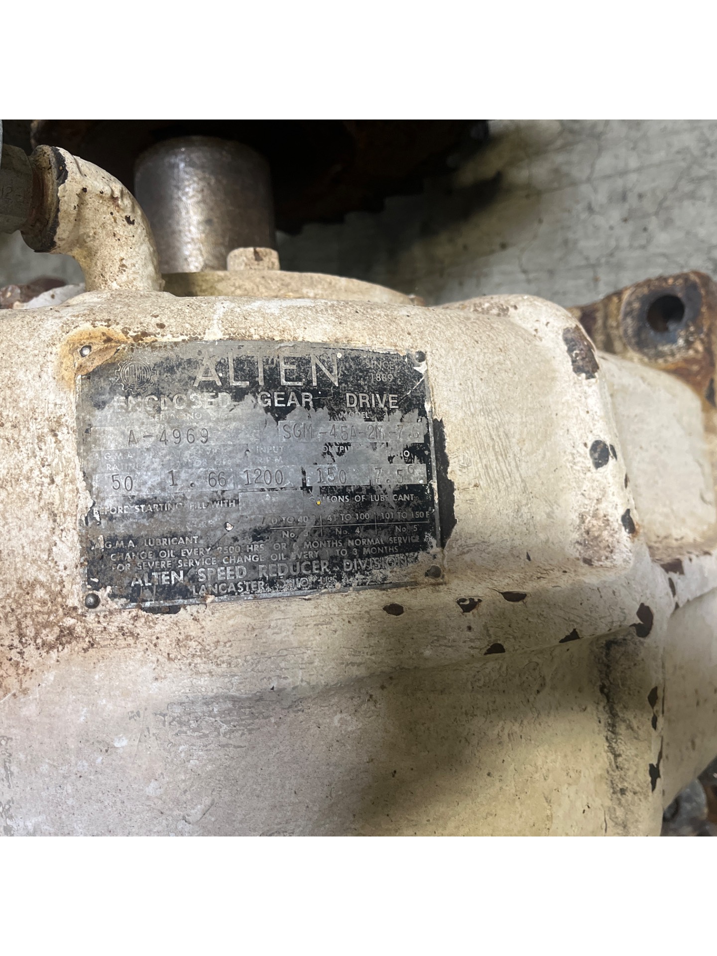 ALTEN SGM-45A-2M-7.6 ENCLOSED GEAR DRIVE - undefined