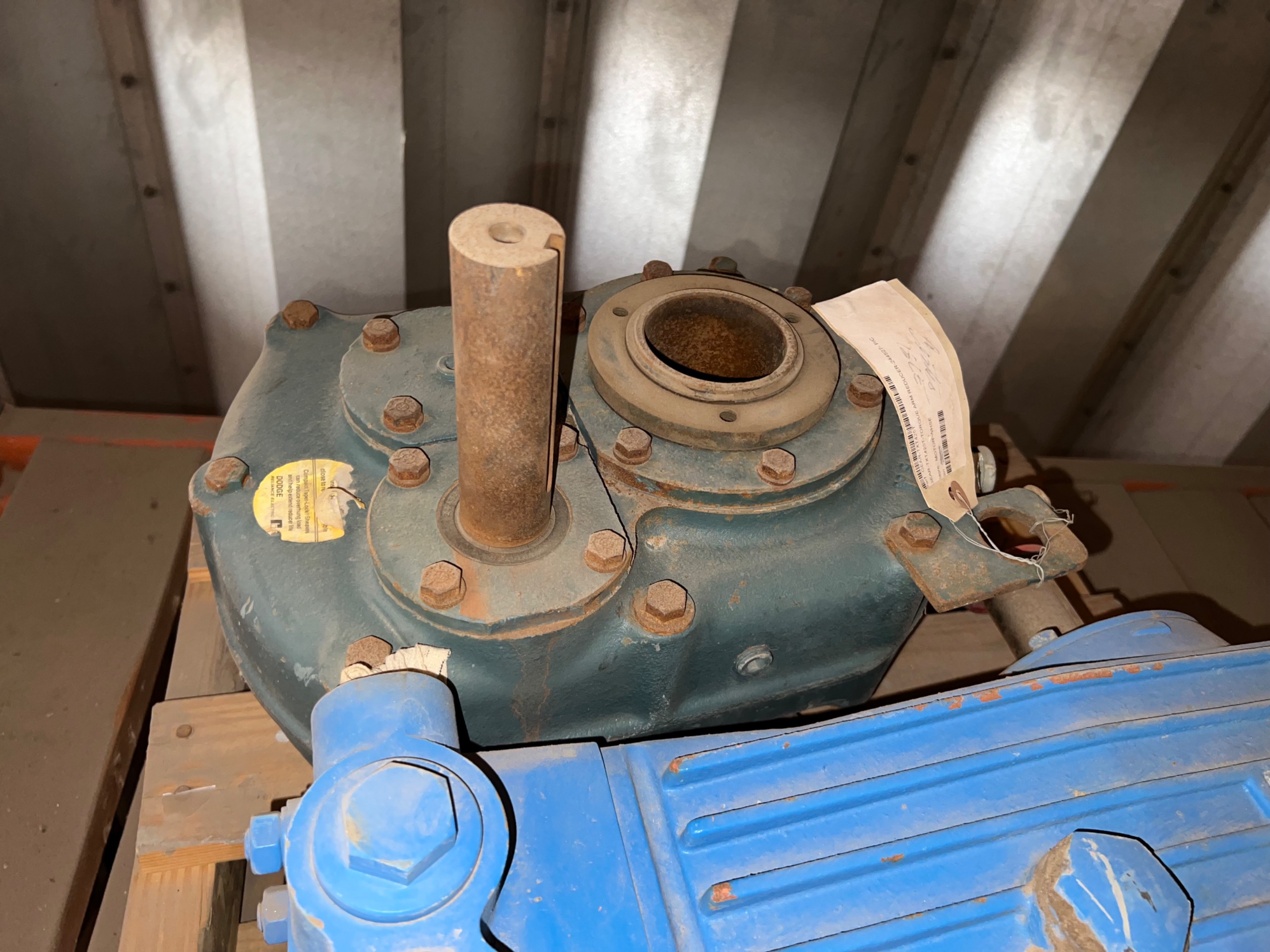 QTY 2: PUMP & SPEED REDUCER - undefined
