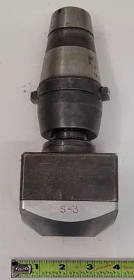 CRITERION S-3 BORING HEAD W/ NIKKEN TT45-MT4 HOLDER, 1.00” BORE DIAMETER, CAT 45 TAPER - undefined