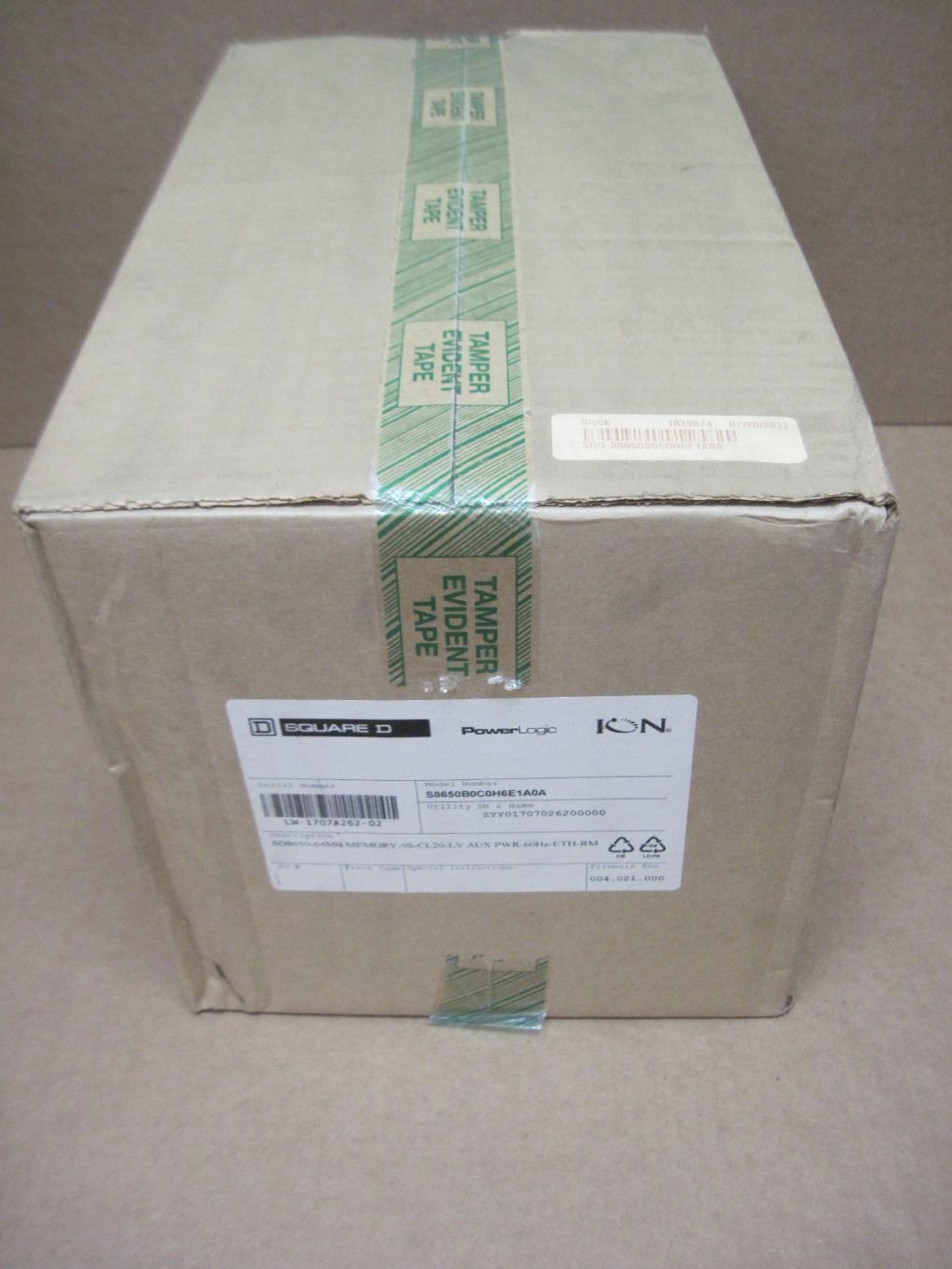 SQUARE D ION8650 POWER FACTOR PANEL METER - undefined