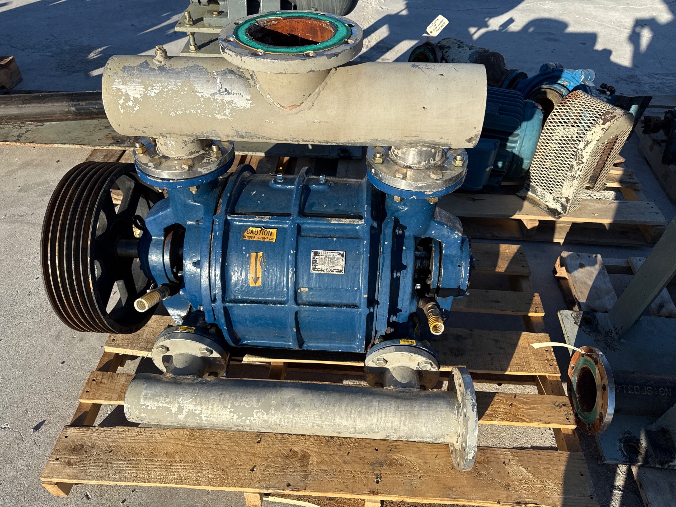 NASH 703 PUMP & 40HP MOTOR ASSEMBLY - undefined