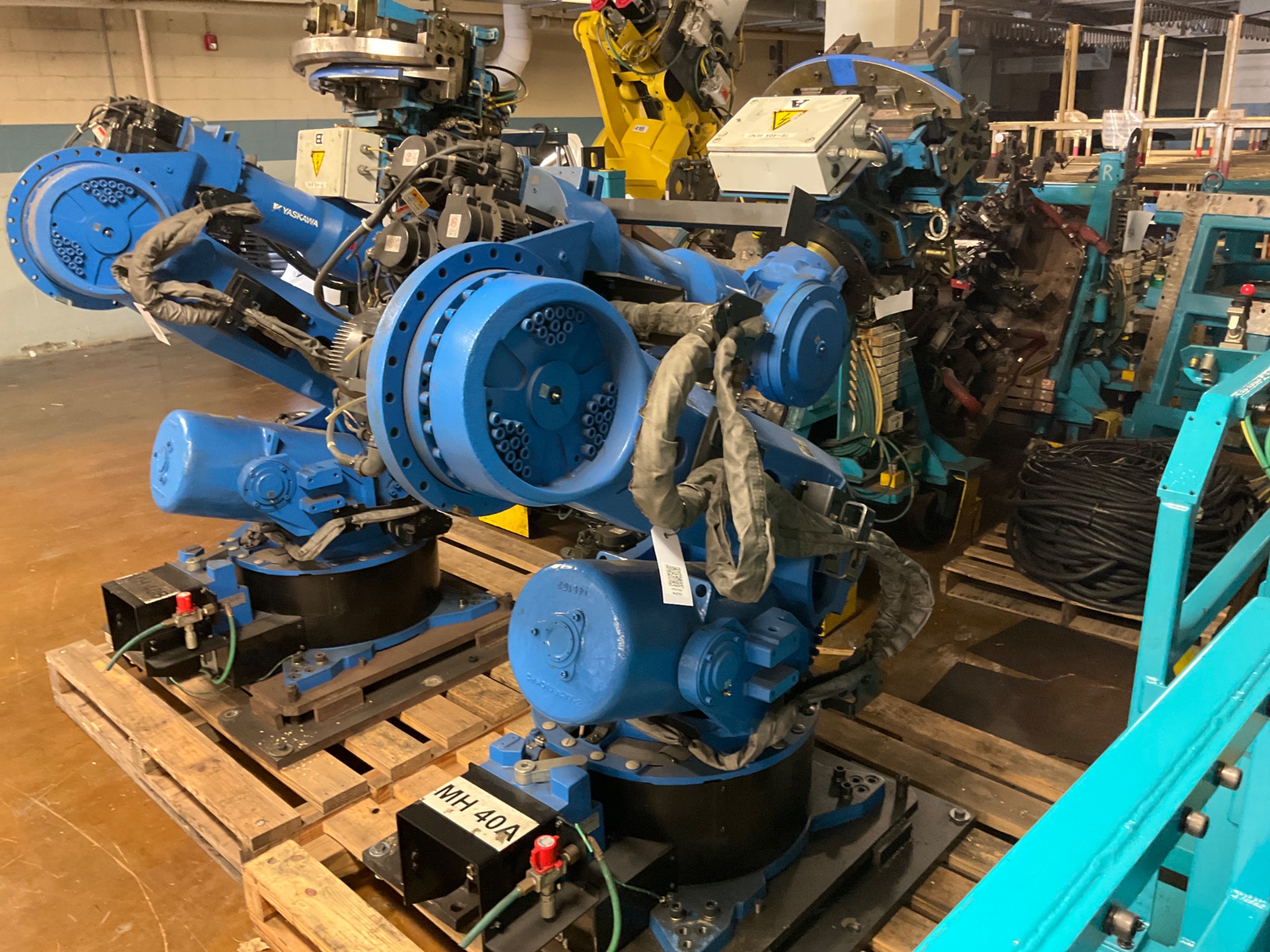 2014 YASKAWA MOTOMAN ES280D ARTICULATED ROBOT & DX100 CONTROLLER ASSEMBLY - undefined