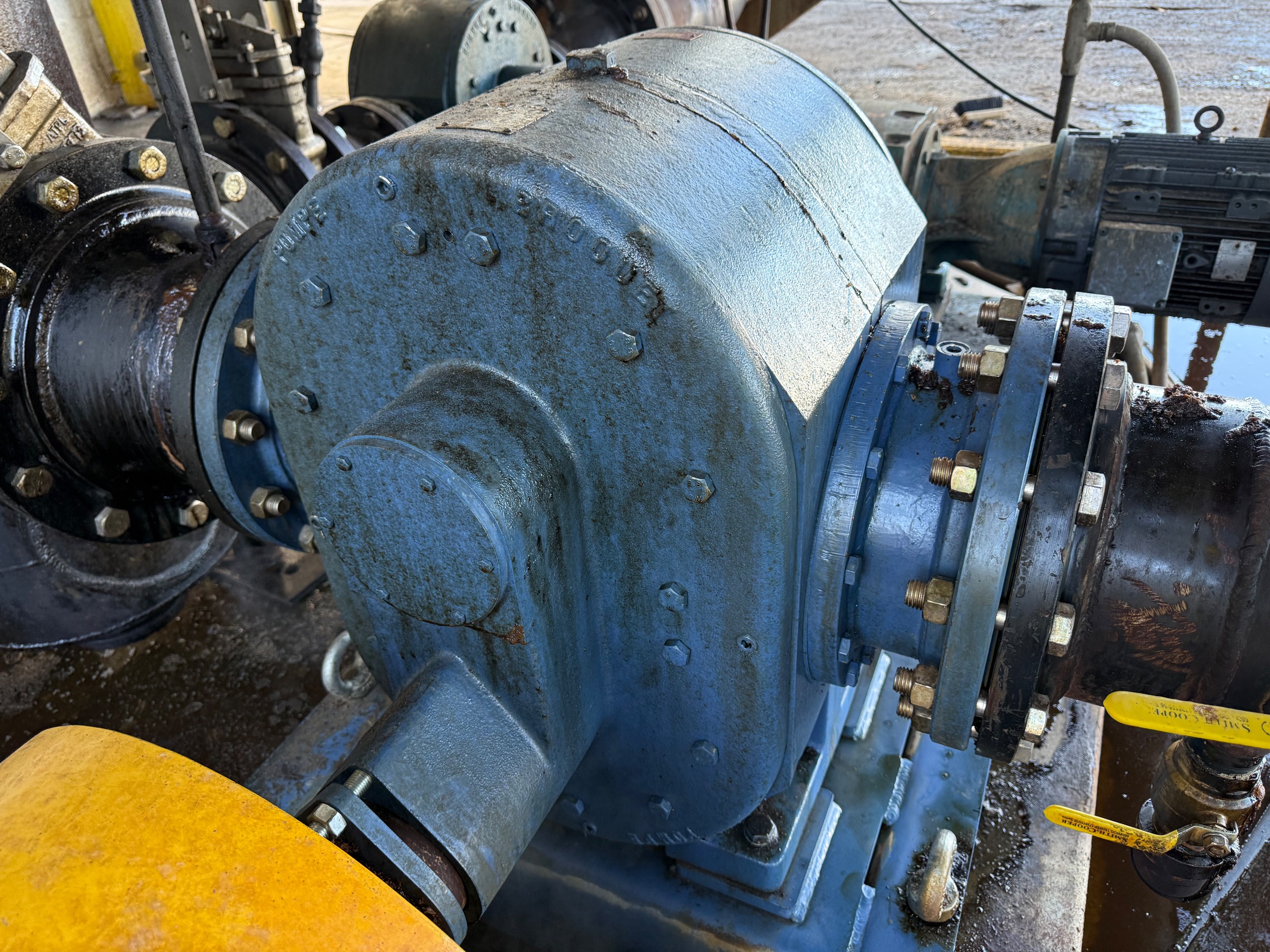 BROQUET BMC120S PUMP & 30HP MOTOR ASSEMBLY - undefined