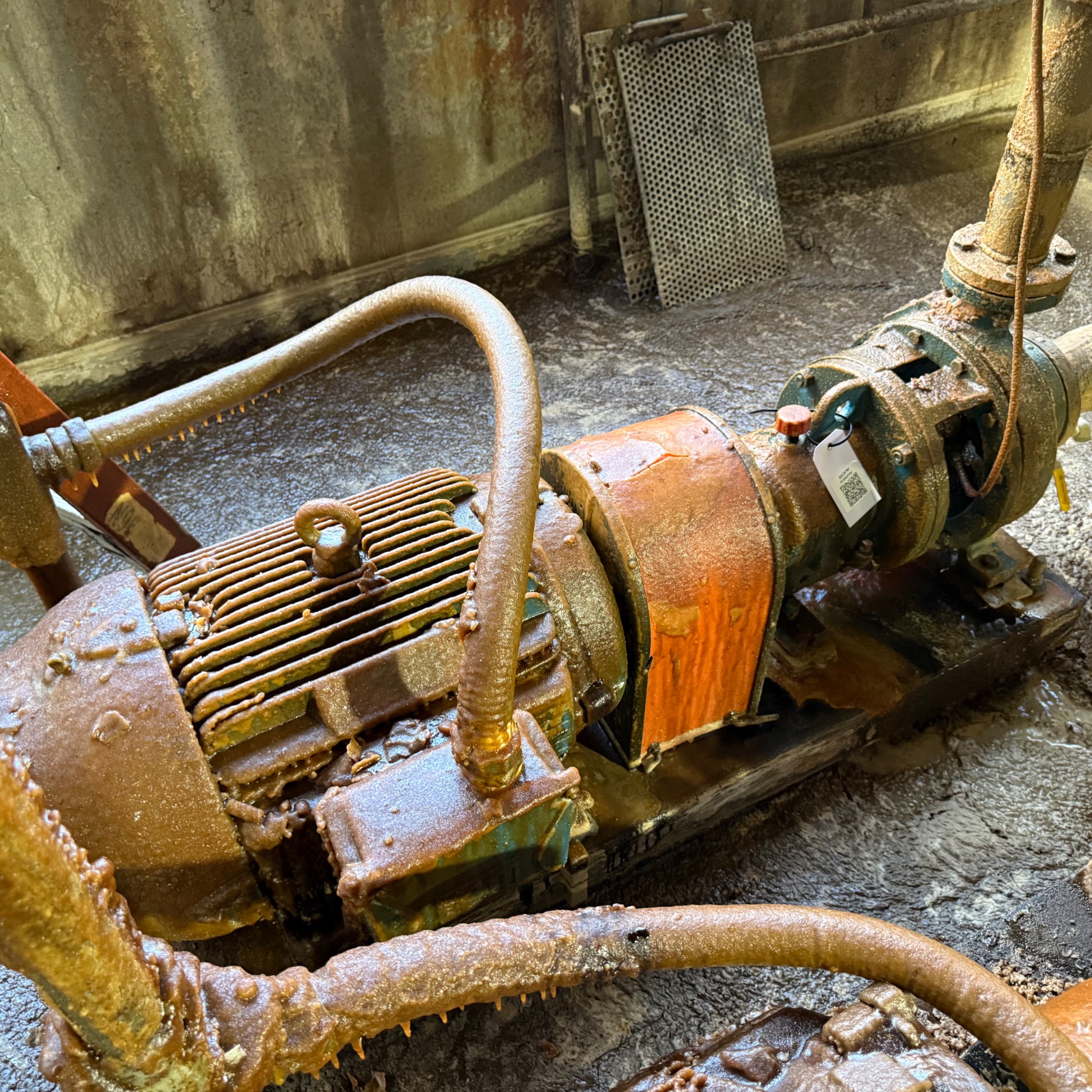 PUMP & 50 HP MOTOR ASSEMBLY - undefined