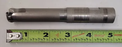 ISCAR END MILL, MODEL ERD038A075-2-C.75-.38, 0.7500 CUTTER DIA. - undefined