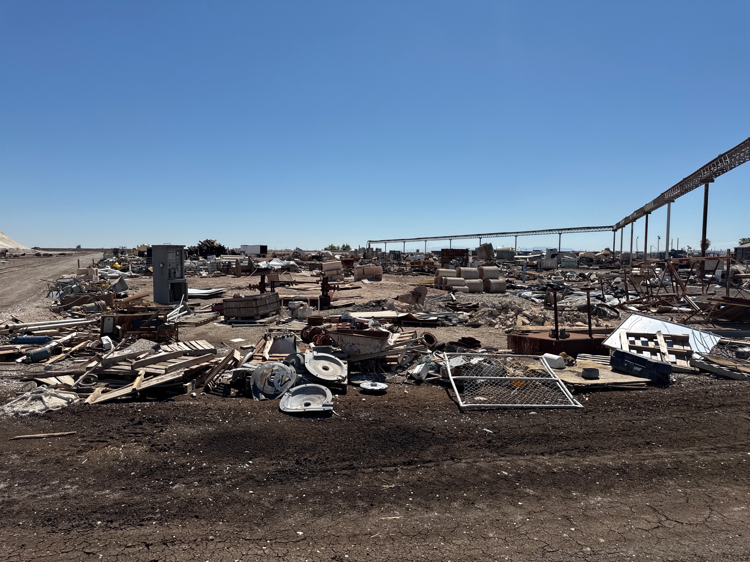 BULK QTY OF INDUSTRIAL PARTS & MATERIALS, CONTENTS OF BONEYARD - undefined