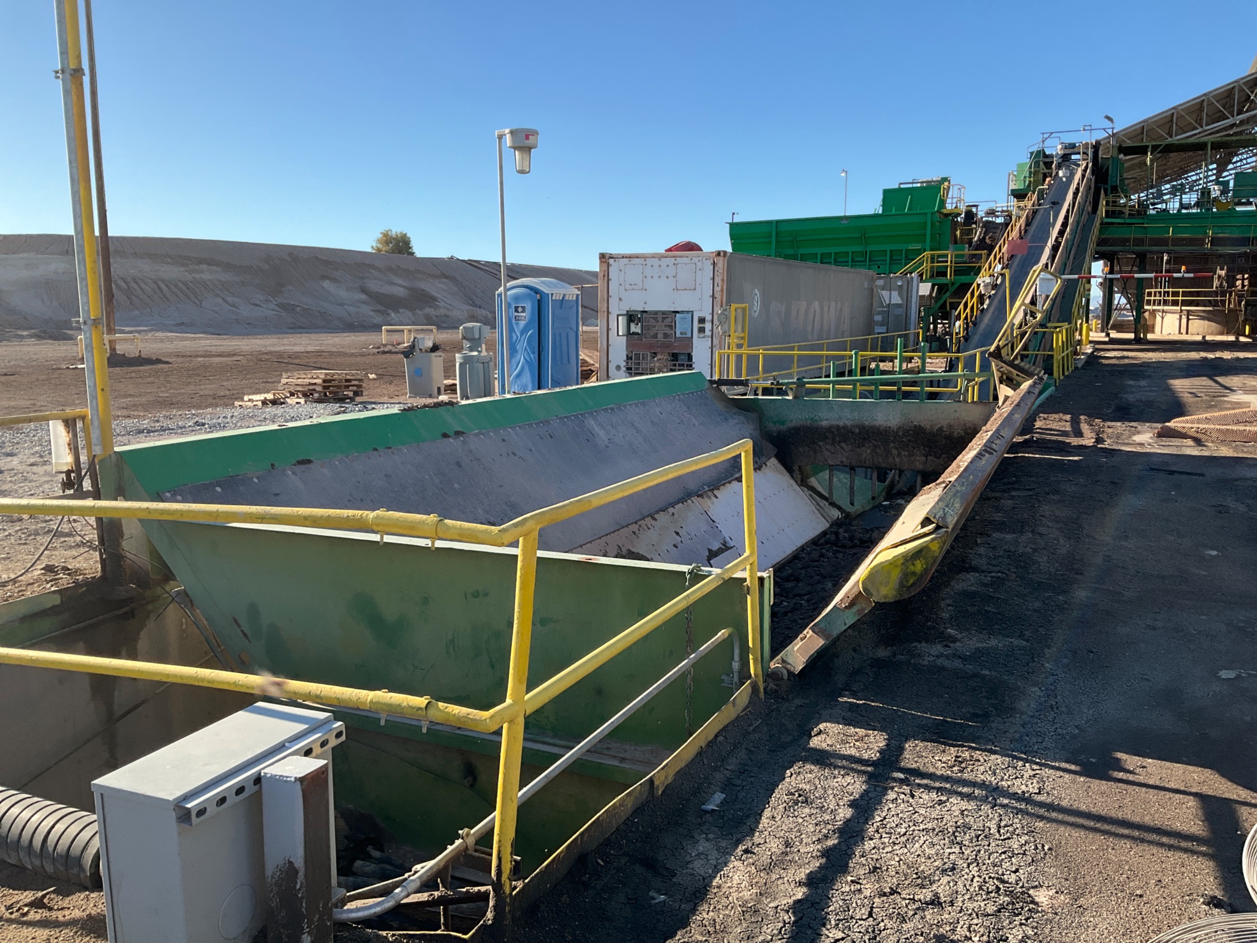 PPI INCLINE BELT CONVEYOR & HOPPER SYSTEM WITH SCALE - undefined