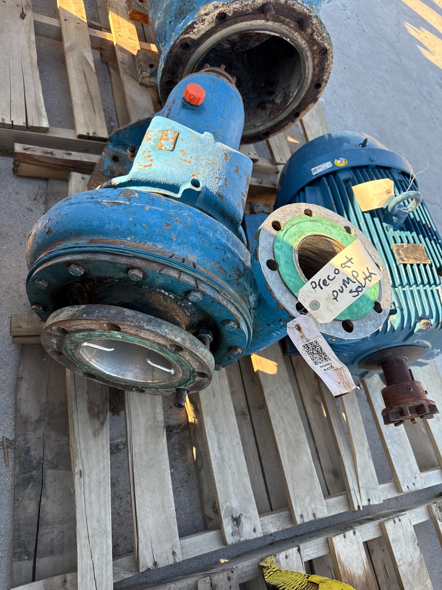 PUMP & 40 HP MOTOR ASSEMBLY - undefined