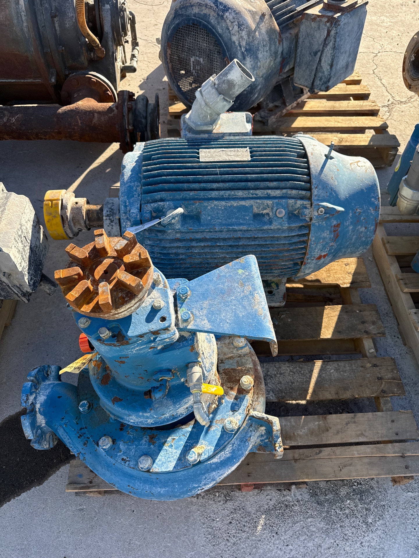 PUMP & 100 HP MOTOR ASSEMBLY - undefined