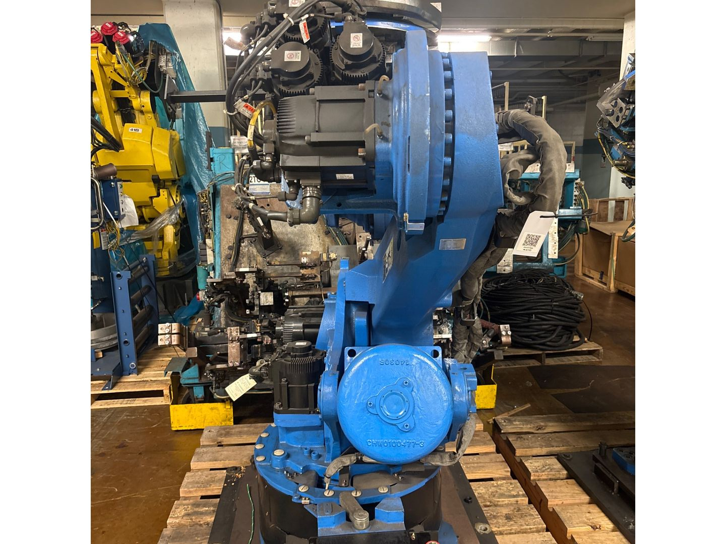 2014 YASKAWA MOTOMAN ES280D ARTICULATED ROBOT & DX100 CONTROLLER ASSEMBLY - undefined