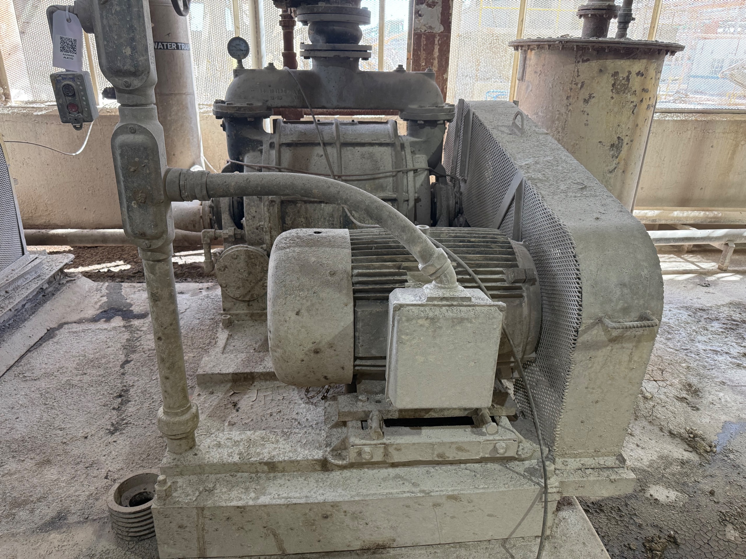 NASH CL2002 PUMP & 150 HP MOTOR ASSEMBLY - undefined