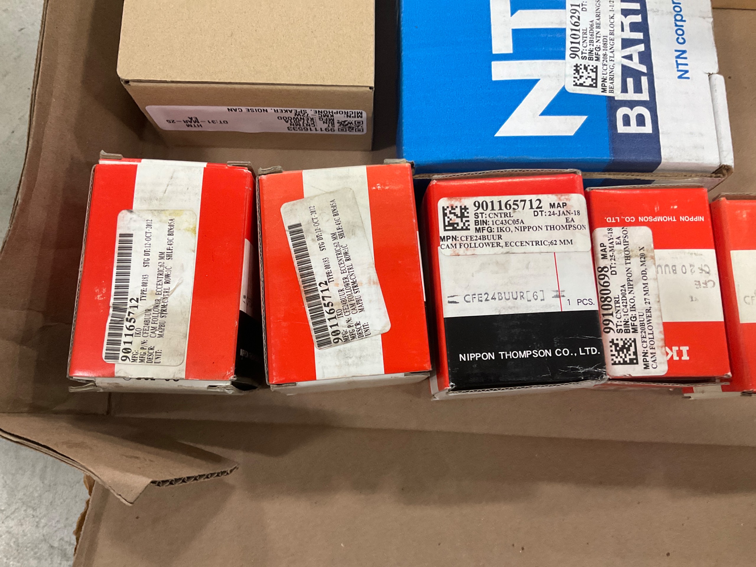 BULK LIST OF BEARINGS - undefined