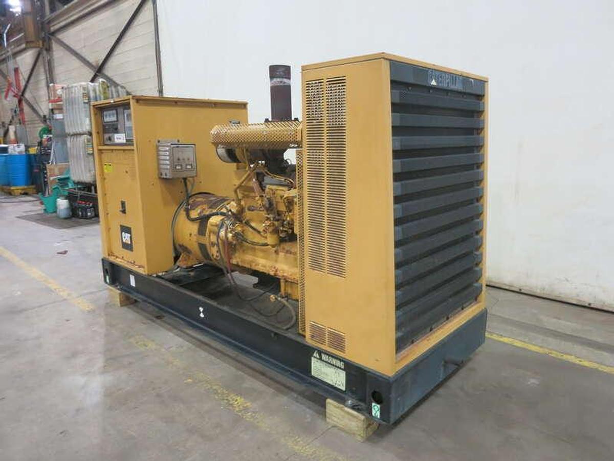 1991 CATERPILLAR 3306B DIESEL GENERATOR, 250 KW - undefined