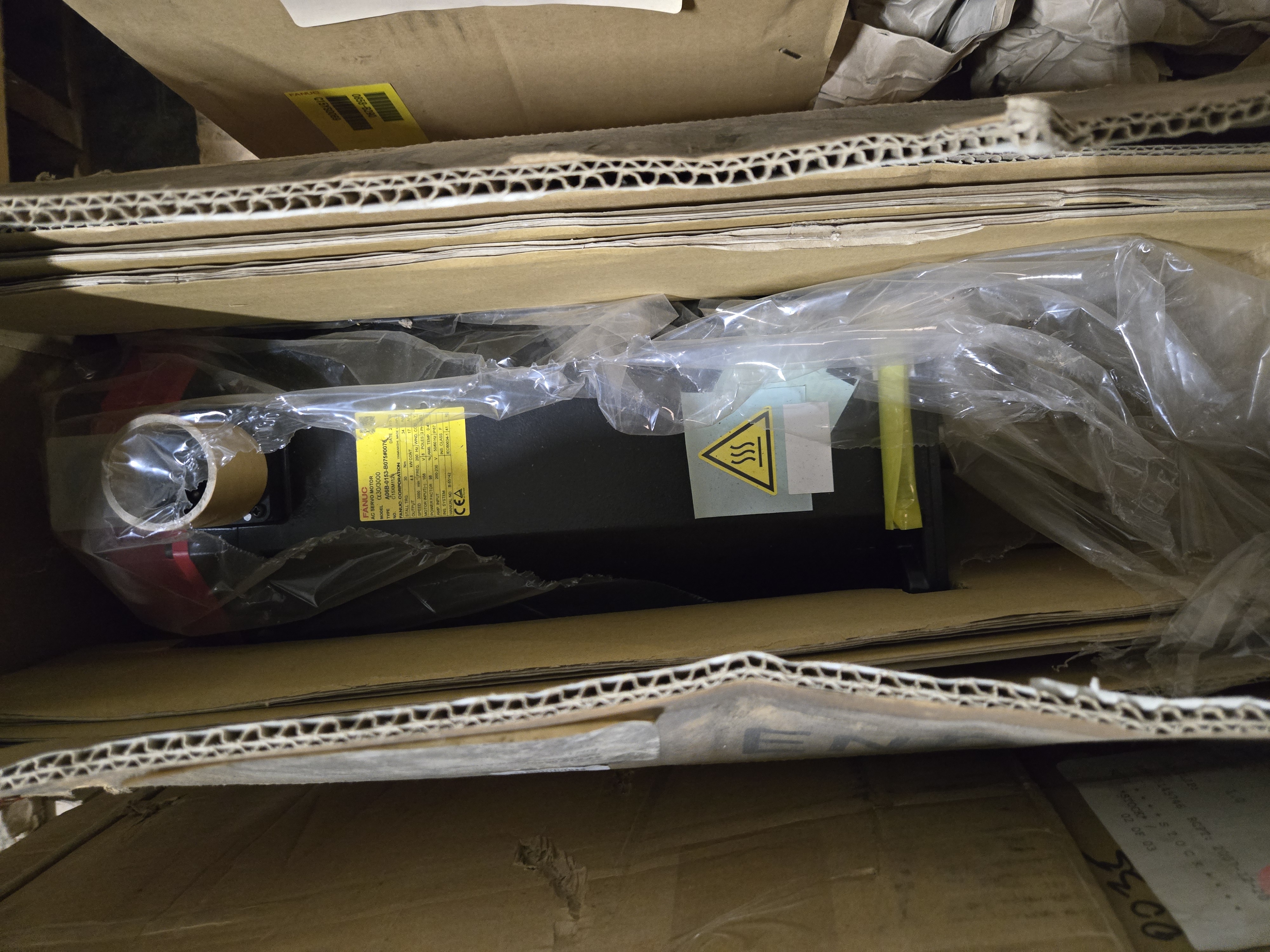 BULK QTY OF FANUC SERVO MOTORS, FANS, AND TRANSFORMER - undefined