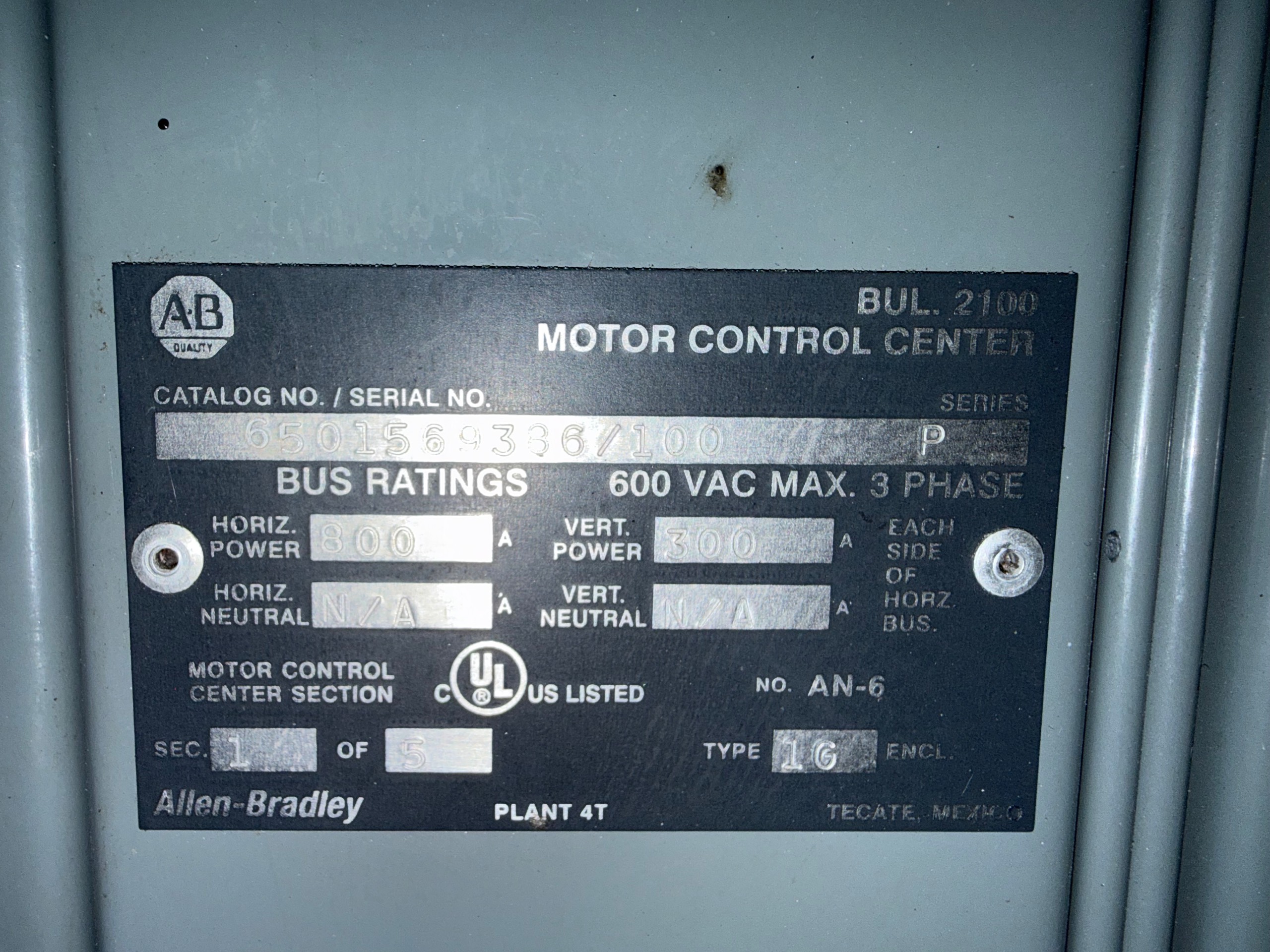 BULK QTY OF MCC - undefined