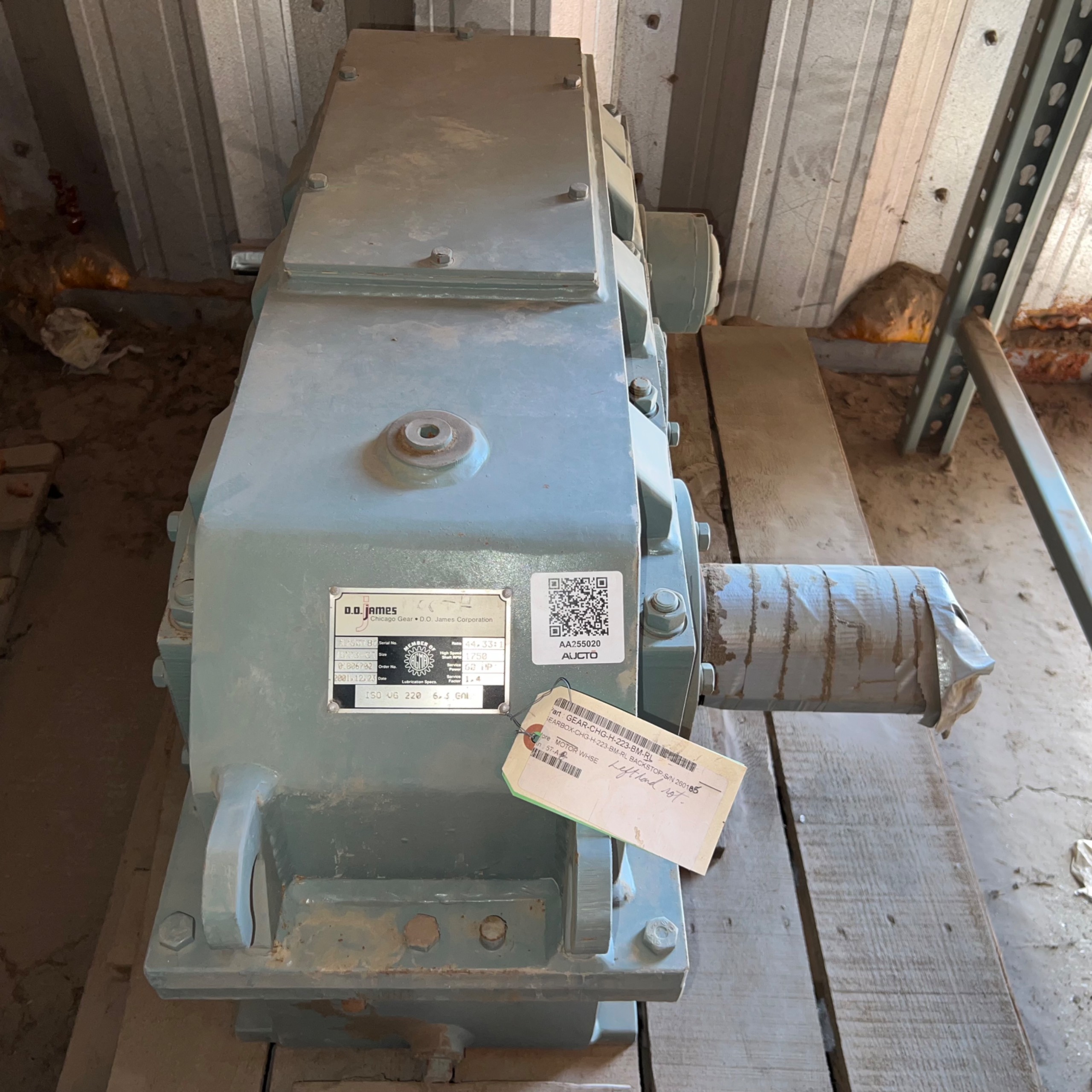 2001 D.O. JAMES GEARBOX - undefined