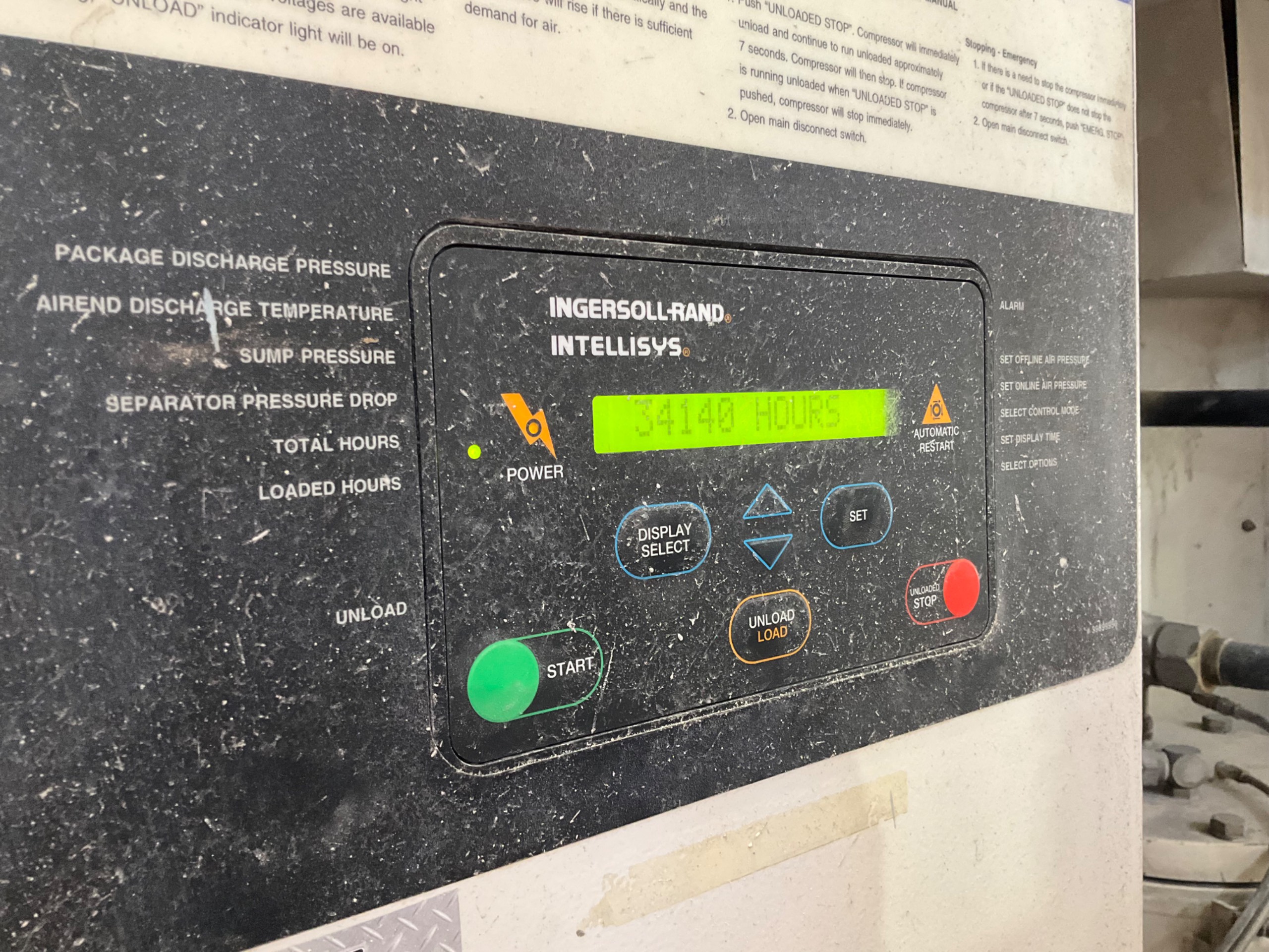 INGERSOLL-RAND SSR-EP75 AIR COMPRESSOR - undefined
