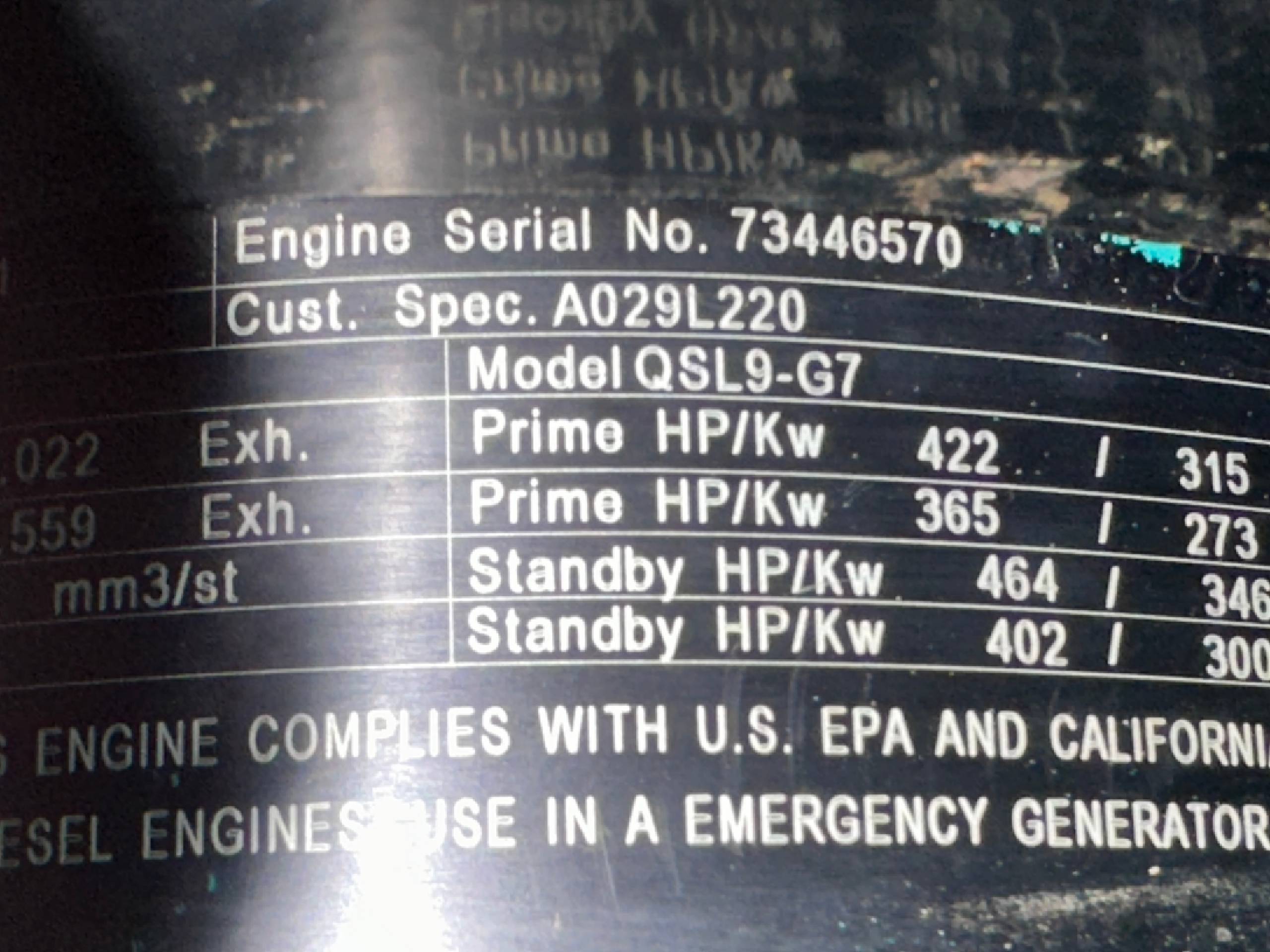 2012 CUMMINS DQDAA 250 KW DIESEL GENERATOR - undefined
