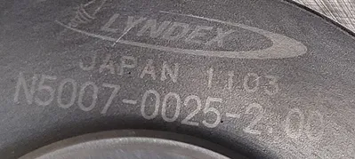 LYNDEX N5007-0025-2.00 COLLET CHUCK, CAT 50 HOLDER, ER25 COLLET SERIES, MAX SPEED 23,000 RPM - undefined