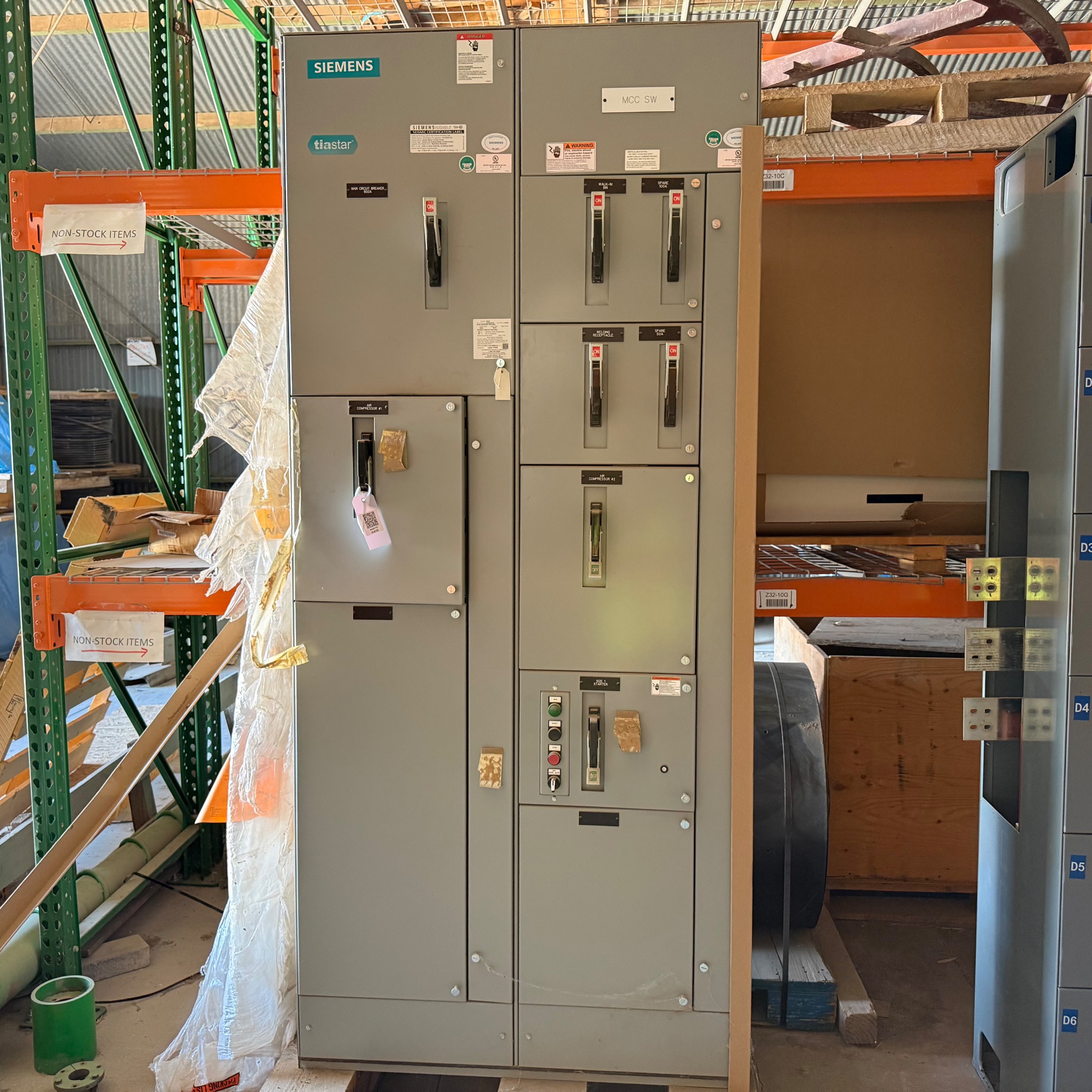 SIEMENS TIASTAR LOW VOLTAGE MCC - undefined