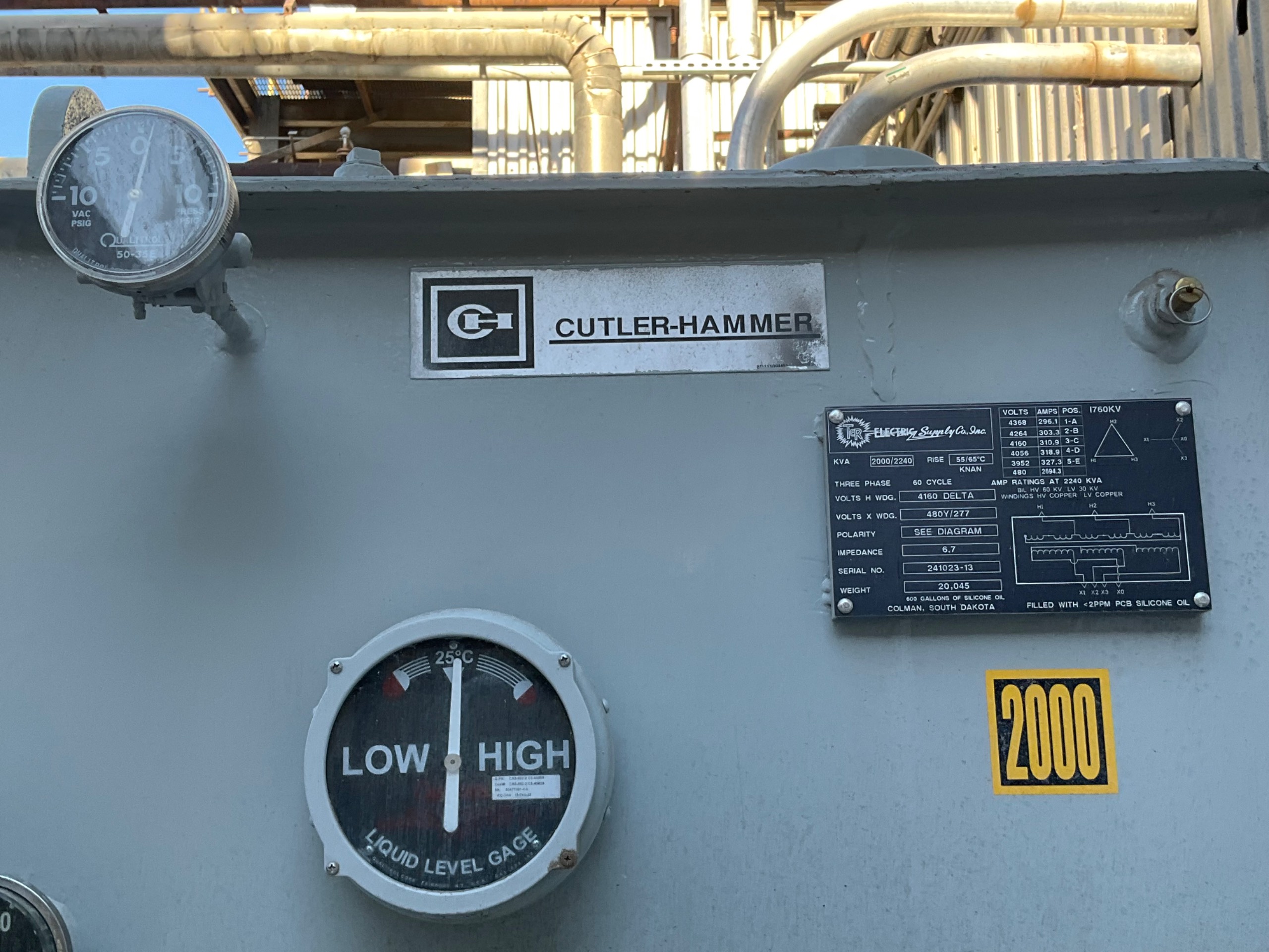 T&R ELECTRIC SUPPLY CO I760KV TRANSFORMER - undefined