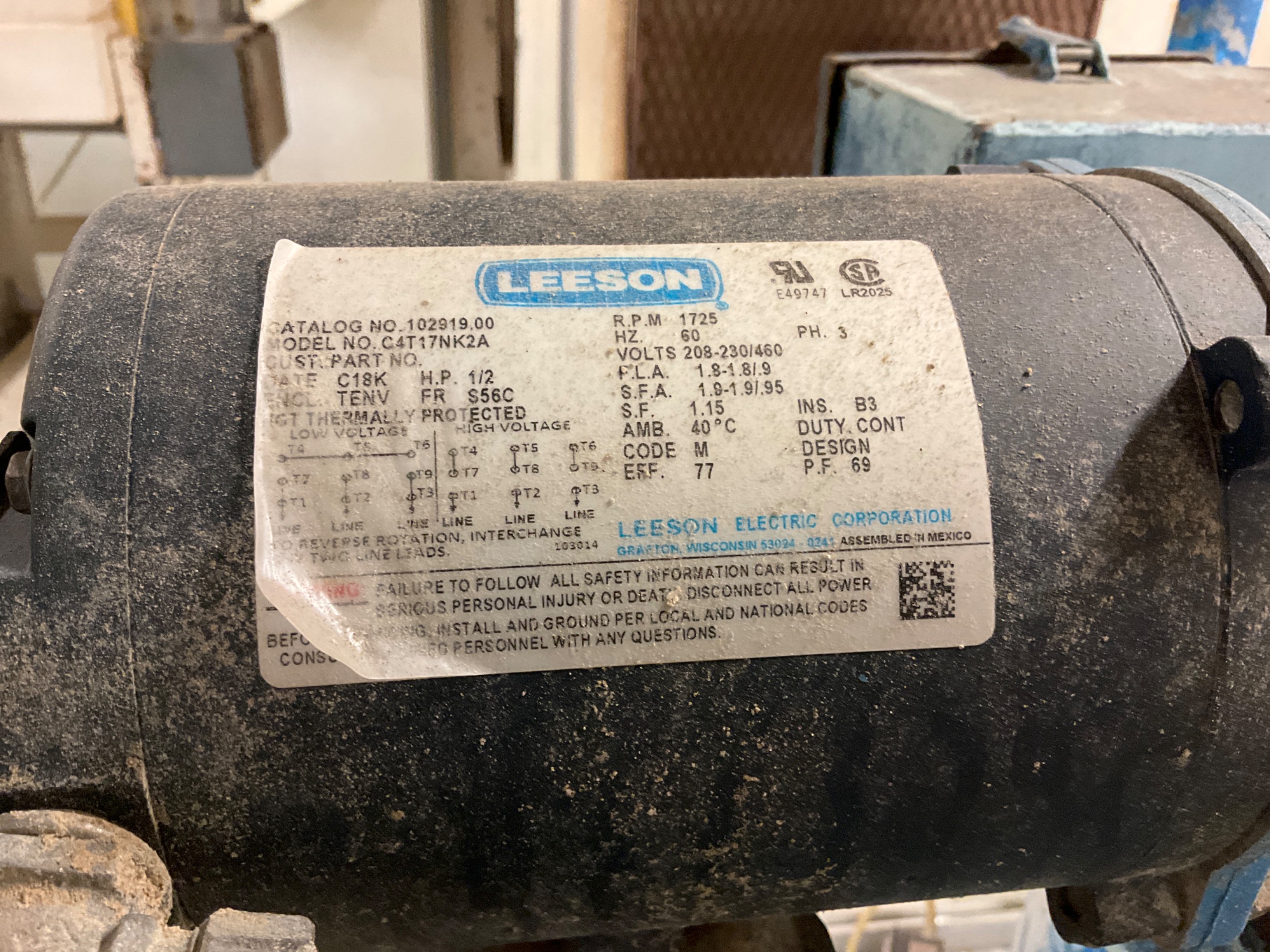 SPENCER MCCE5-7D VACUUM PUMP - undefined