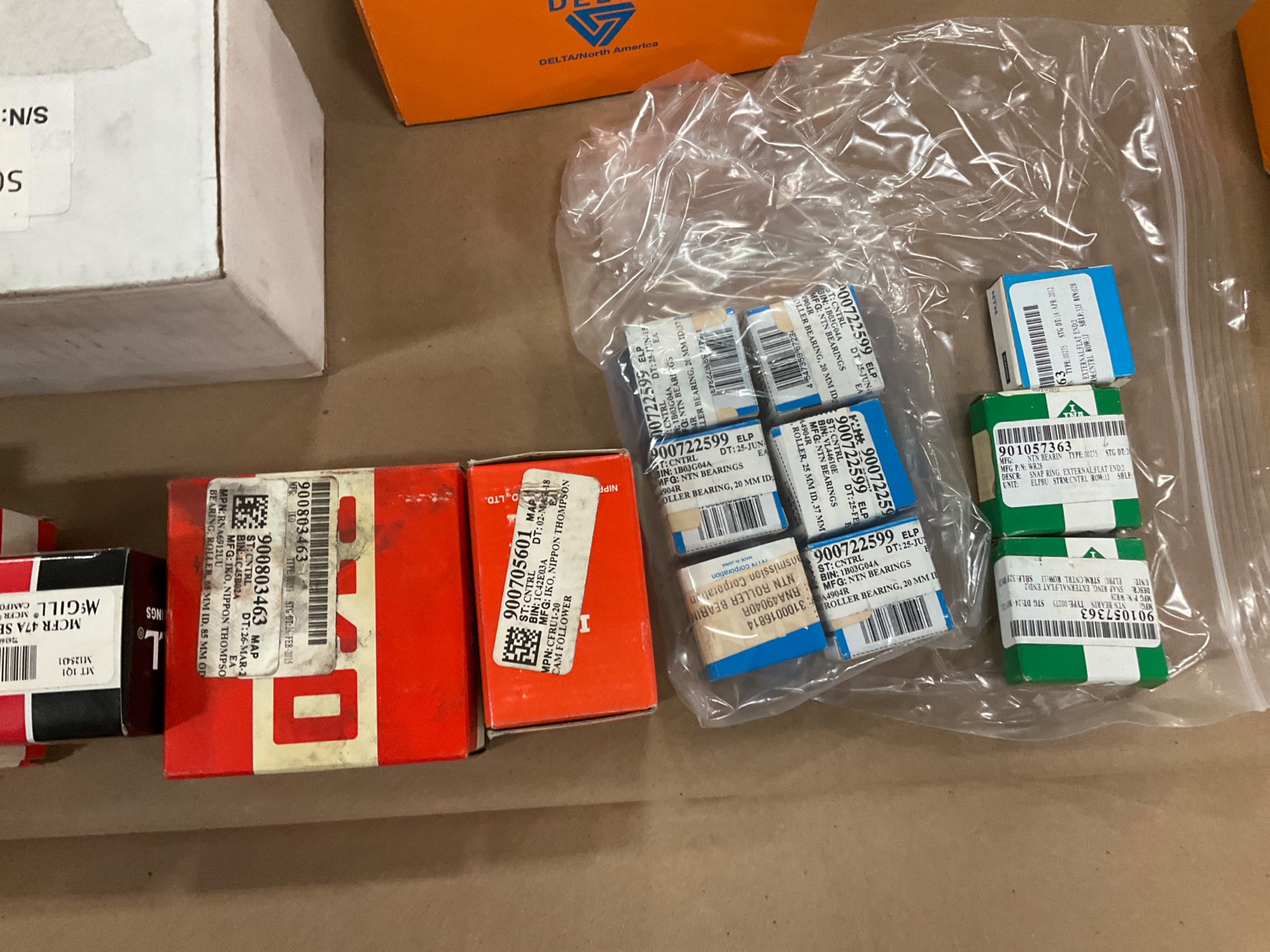 BULK LIST OF BEARINGS - undefined