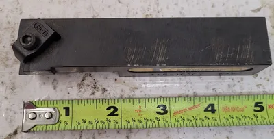 KENNAMETAL NER-163C TOOL HOLDER, 1” SQUARE SHANK, 5” OAL, RIGHT HAND TOOL - undefined