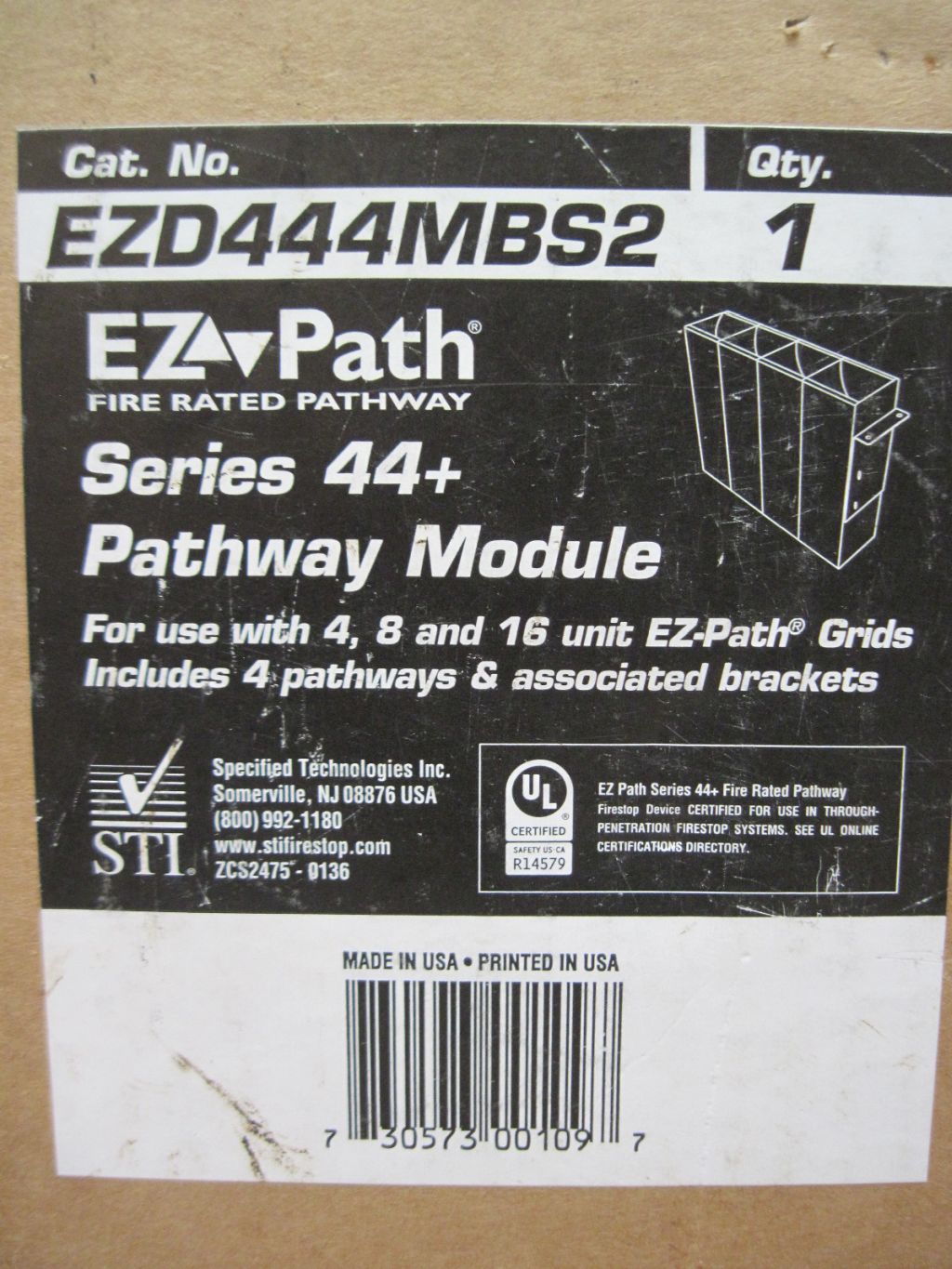 STI EZ PATH EZD444MBS2 FIRE RATED PATHWAY - undefined