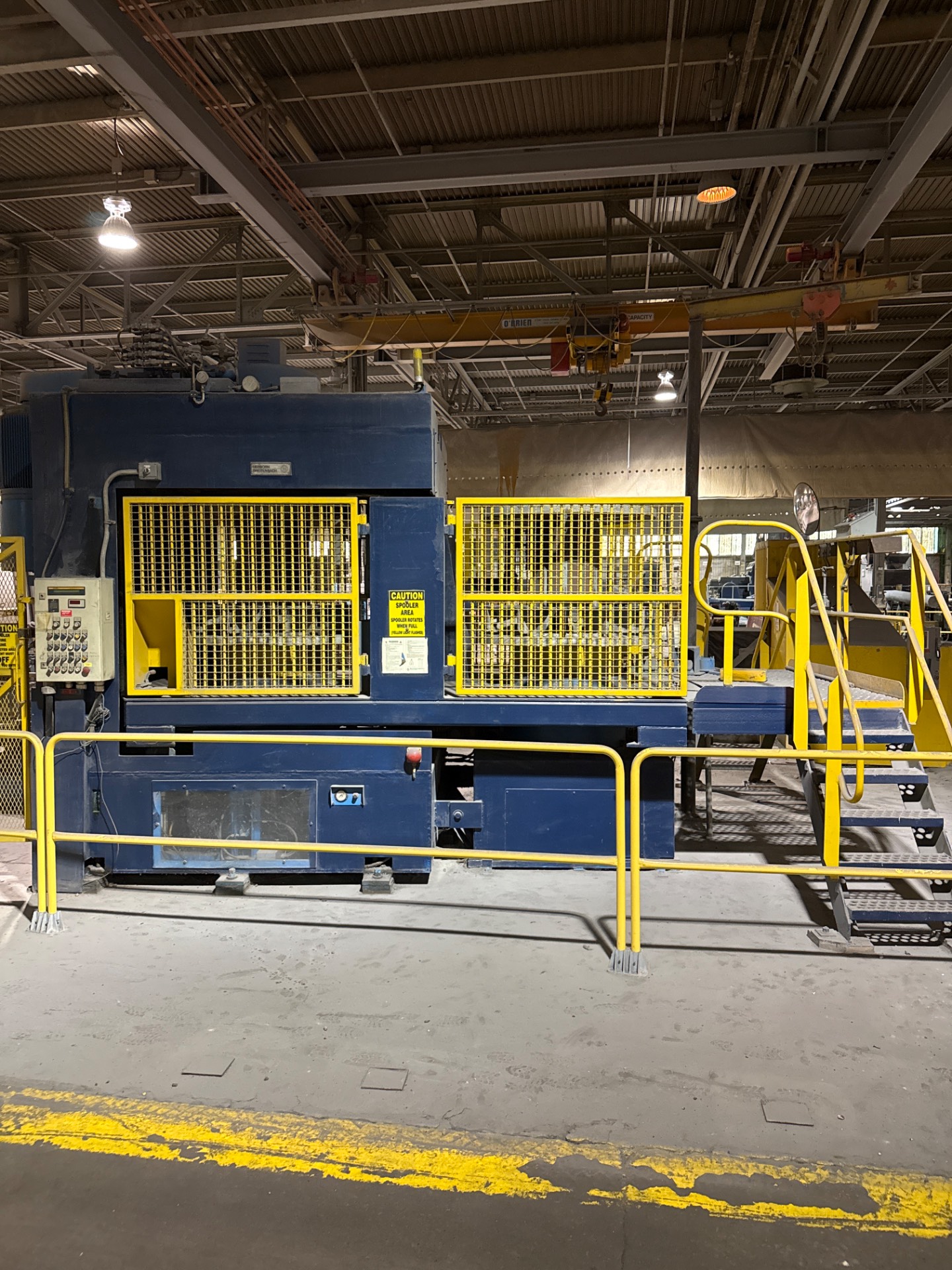 2000 HERBORN BREITENBACH SV 1250 - A2 WIRE RESPOOLER/WINDER, 1000 NM TORQUE, 205V DC, 316 W - undefined