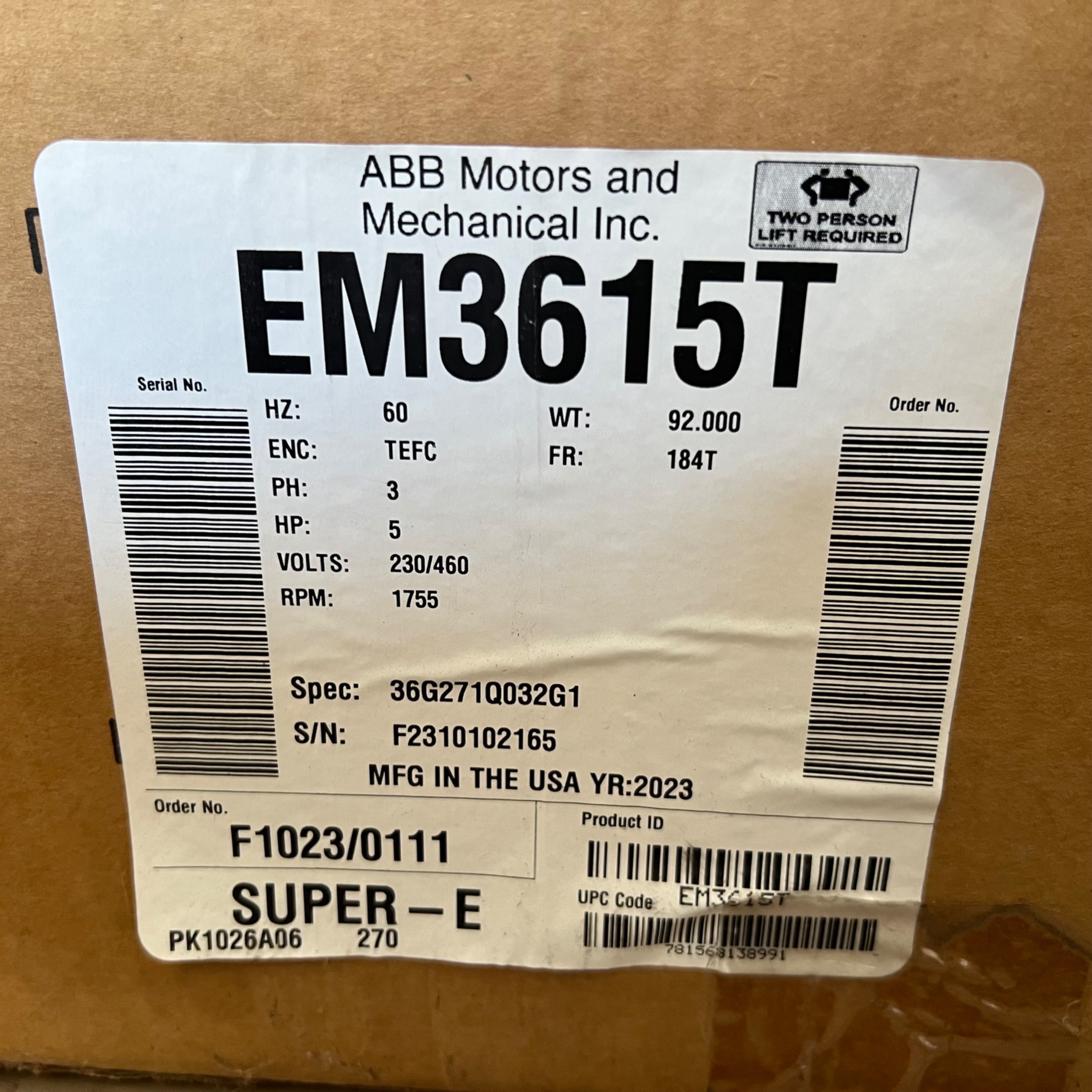 QTY 4: BALDOR/RELIANCER MOTORS - undefined