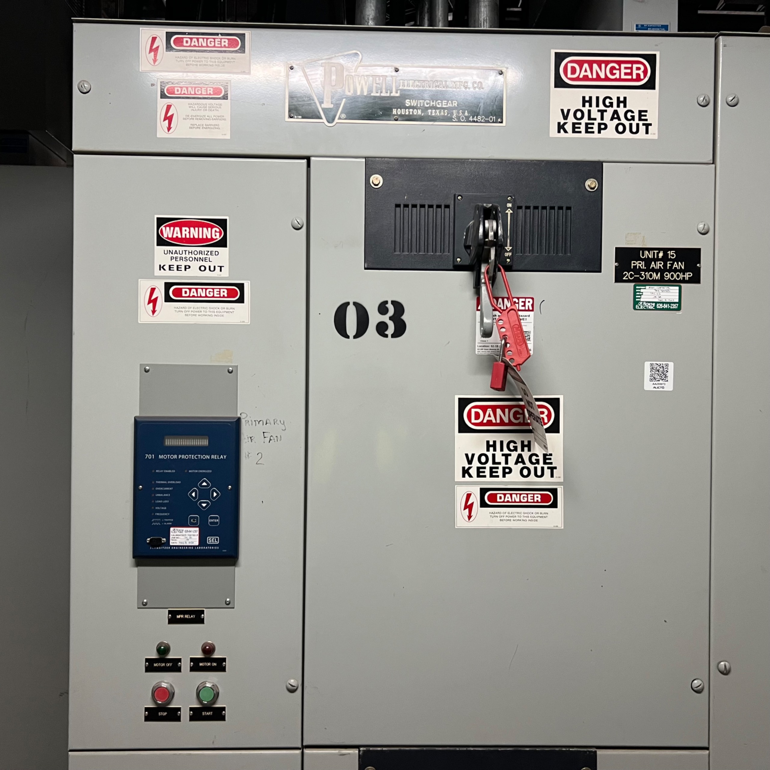 POWELL MEDIUM VOLTAGE SWITCHGEAR - undefined