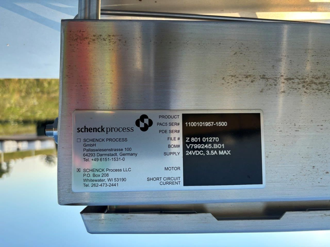 2021 SCHENCK PROCESS 39HSER4 HYGIENIC SIDE ENTRY FILTER - undefined
