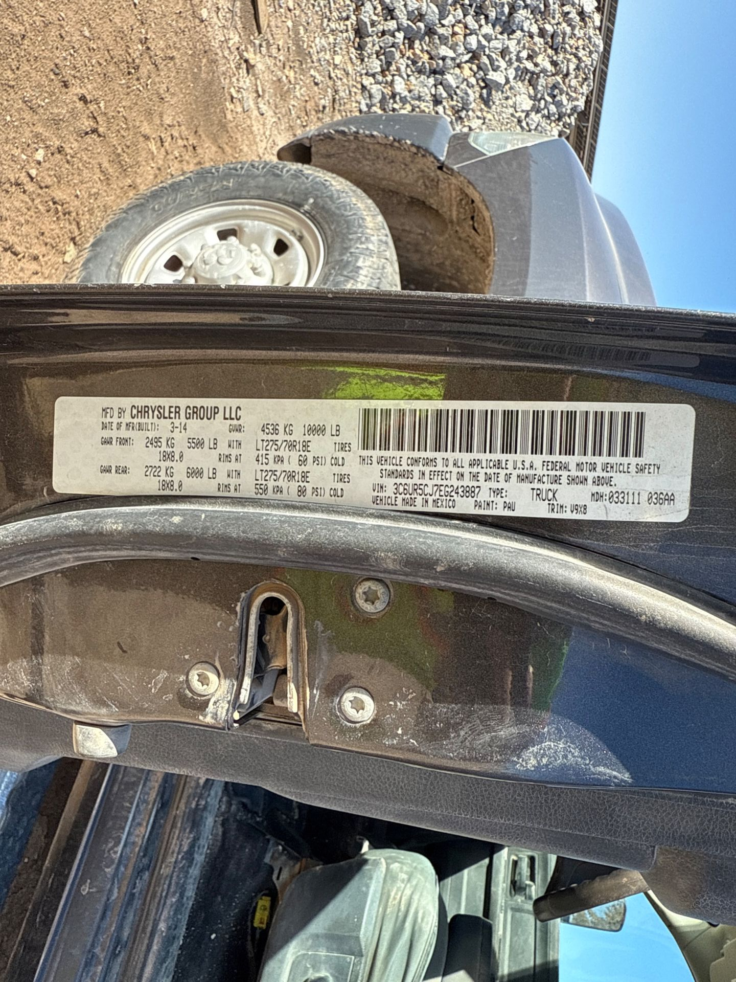 2014 RAM 2500 HEAVY DUTY PICKUP TRUCK - undefined