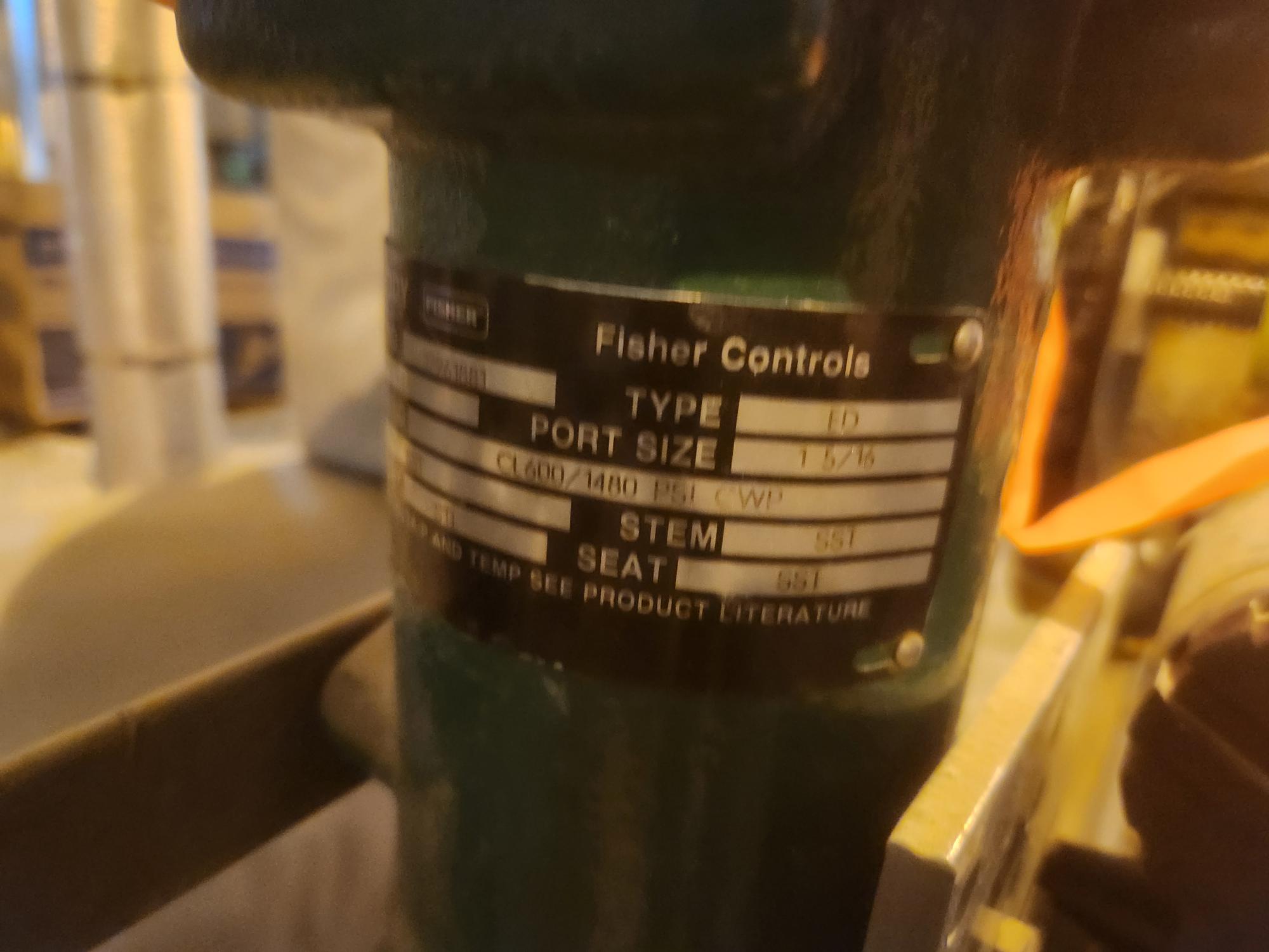 FISHER ED CONTROL VALVE & 667 ACTUATOR ASSEMBLY - undefined