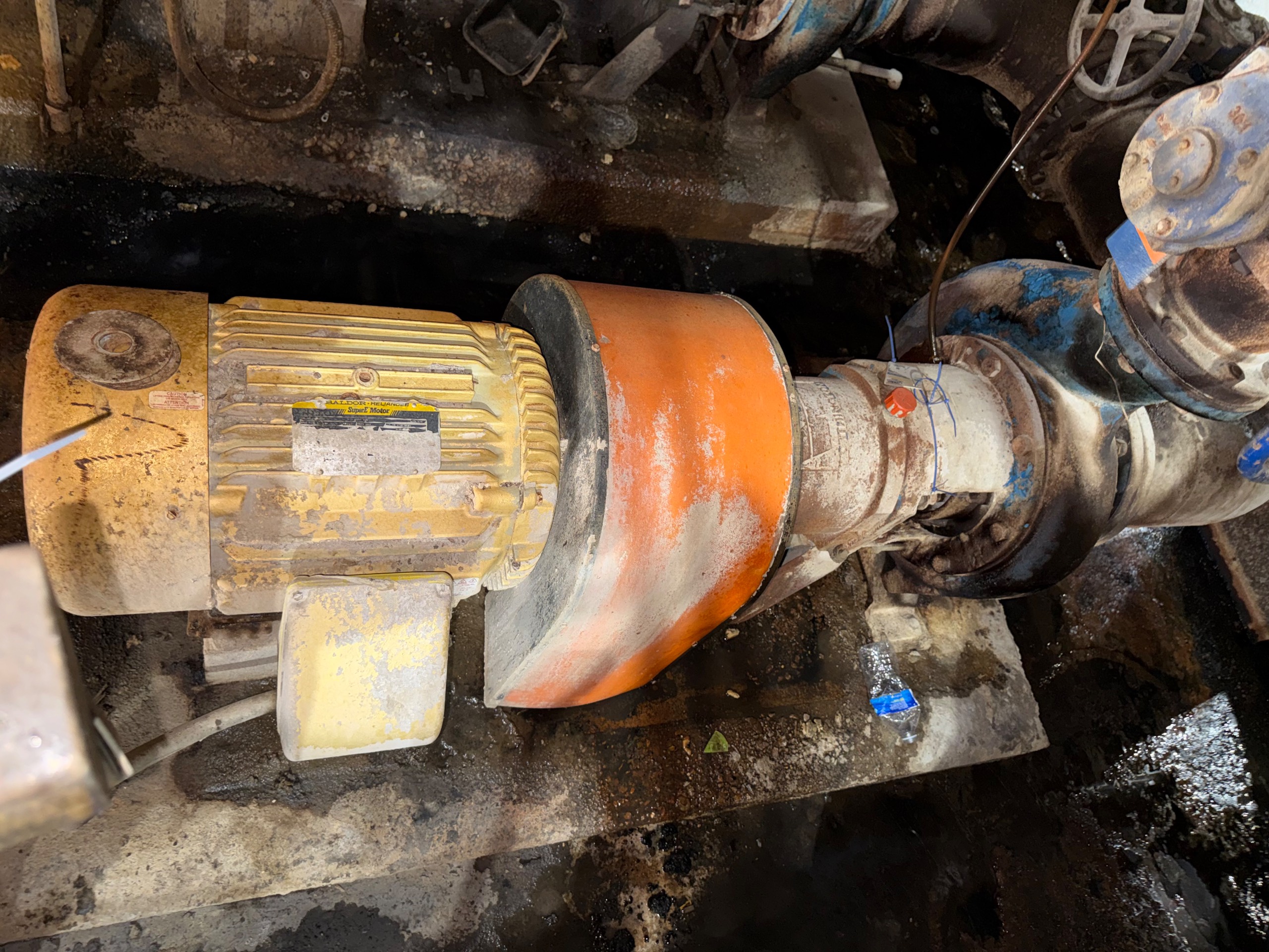 WORTHINGTON PUMP & 15HP MOTOR ASSEMBLY - undefined