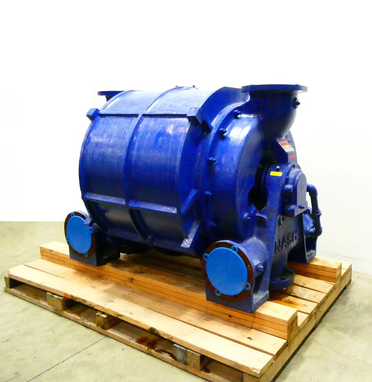 NASH CL4000 IRON LIQUID RING VACUUM PUMP 8X10IN - undefined