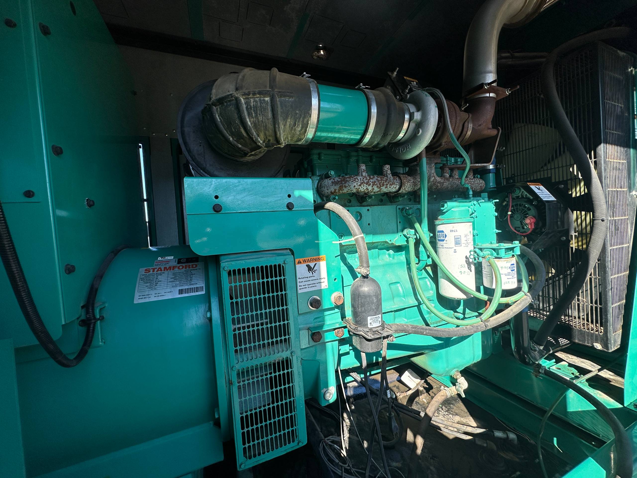 2012 CUMMINS DQDAA 250 KW DIESEL GENERATOR - undefined