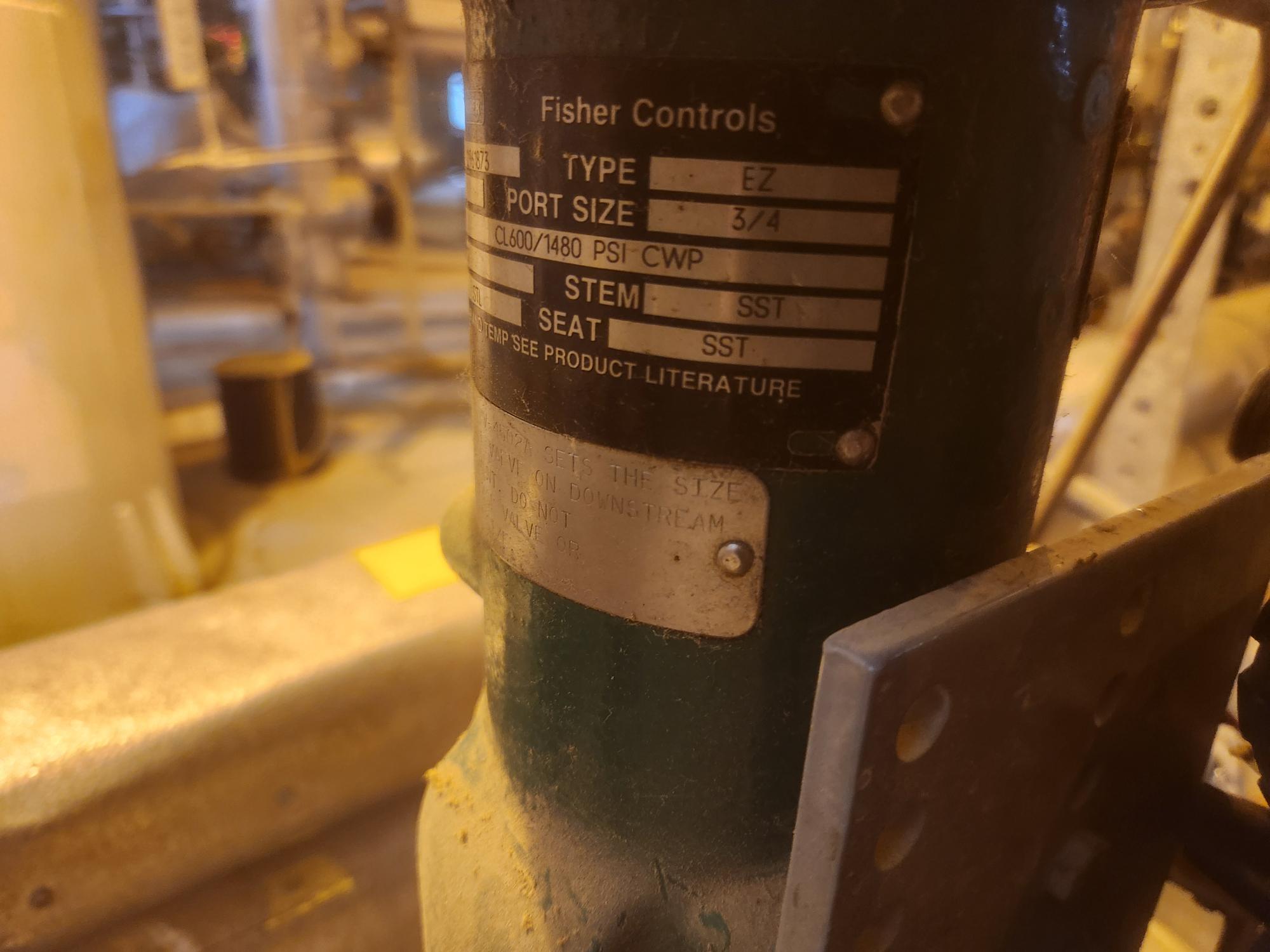 FISHER EZ CONTROL VALVE & 667 ACTUATOR ASSEMBLY - undefined