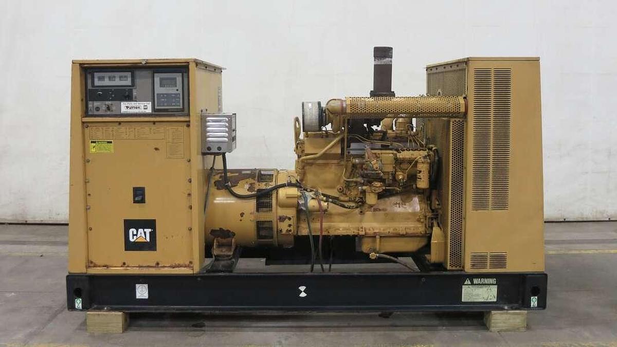 1991 CATERPILLAR 3306B DIESEL GENERATOR, 250 KW - undefined