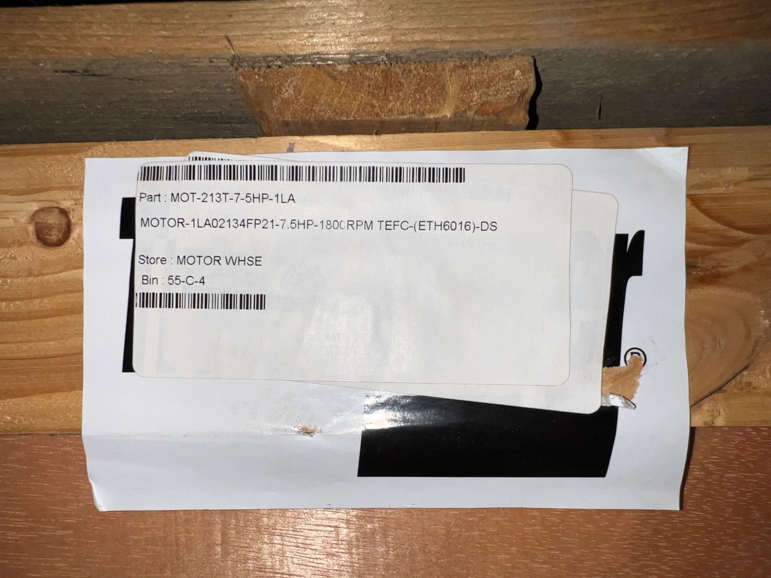 QTY 2: TRANS•POWER TPE7+12R18CIC213T AC MOTORS - undefined