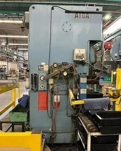 AIDA NC1-80(1) PRESS 80T, 3.93IN STRK, 3.14IN ADJ, 10HP, 55-110 SPM, 37.4X18.11 BLSTR - undefined