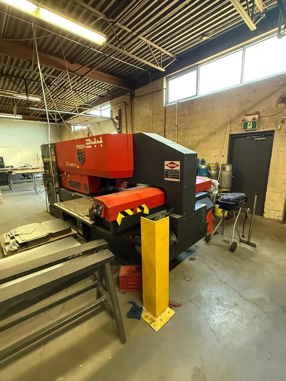 1990 AMADA PEGA 244 20 TON TURRET PUNCH PRESS - undefined