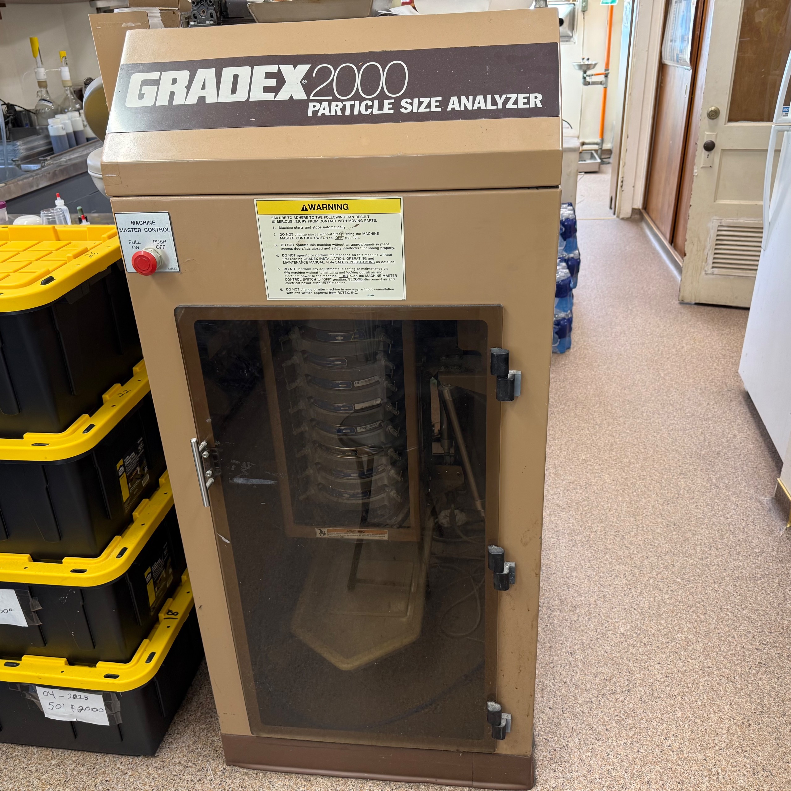 GRADEX G203-NP1 PARTICLE SIZE ANALYZER - undefined